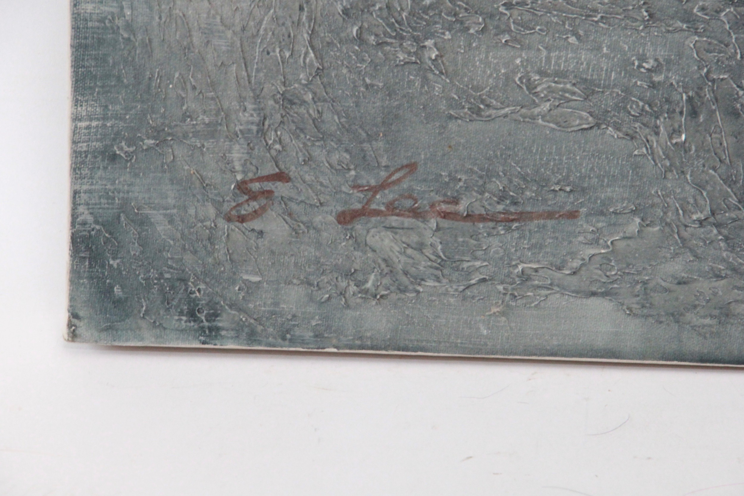 Original Oil on Stretched Canvas of Southwestern Style Women