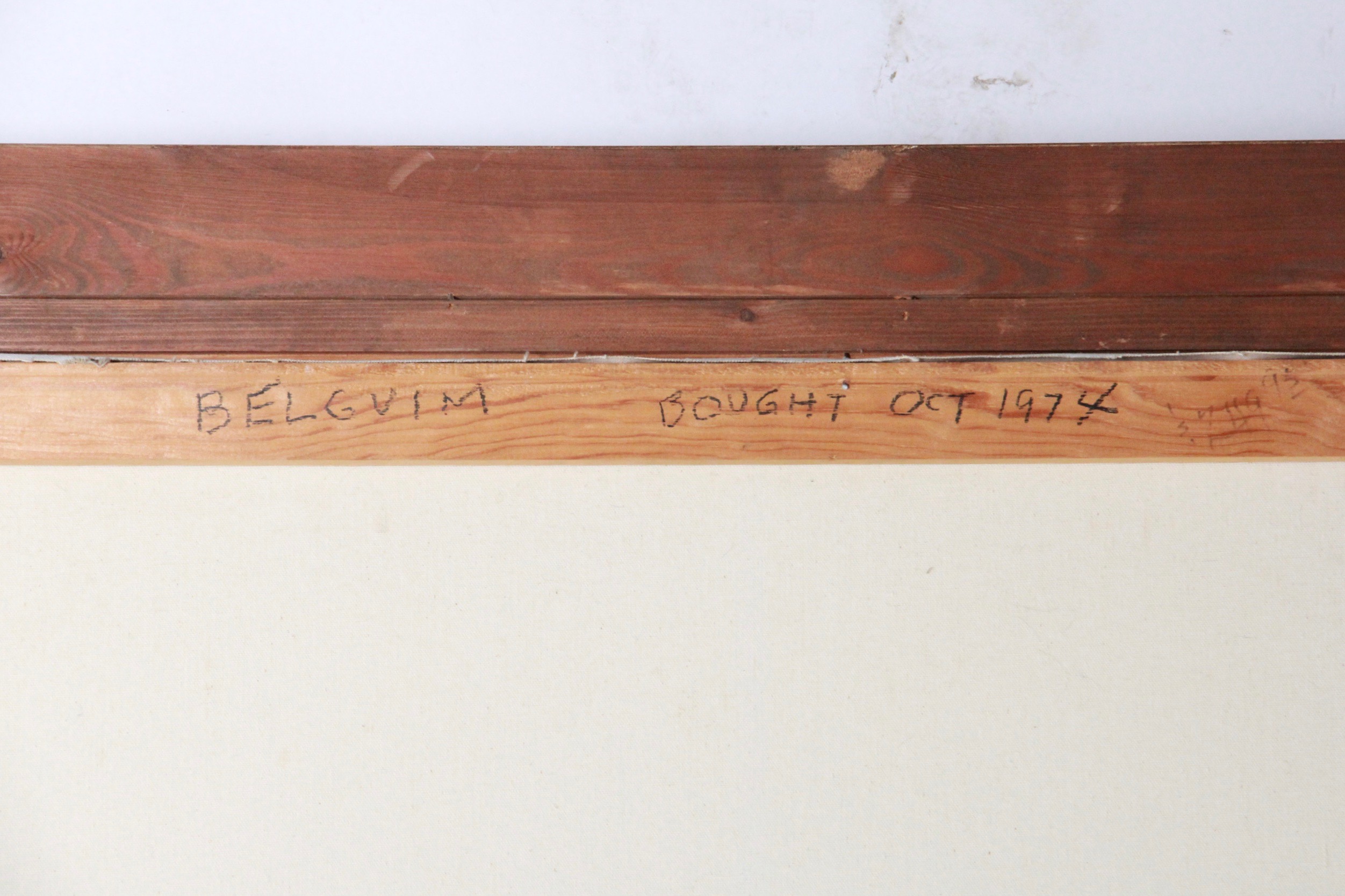 Acrylic Painting on Canvas of Landscape