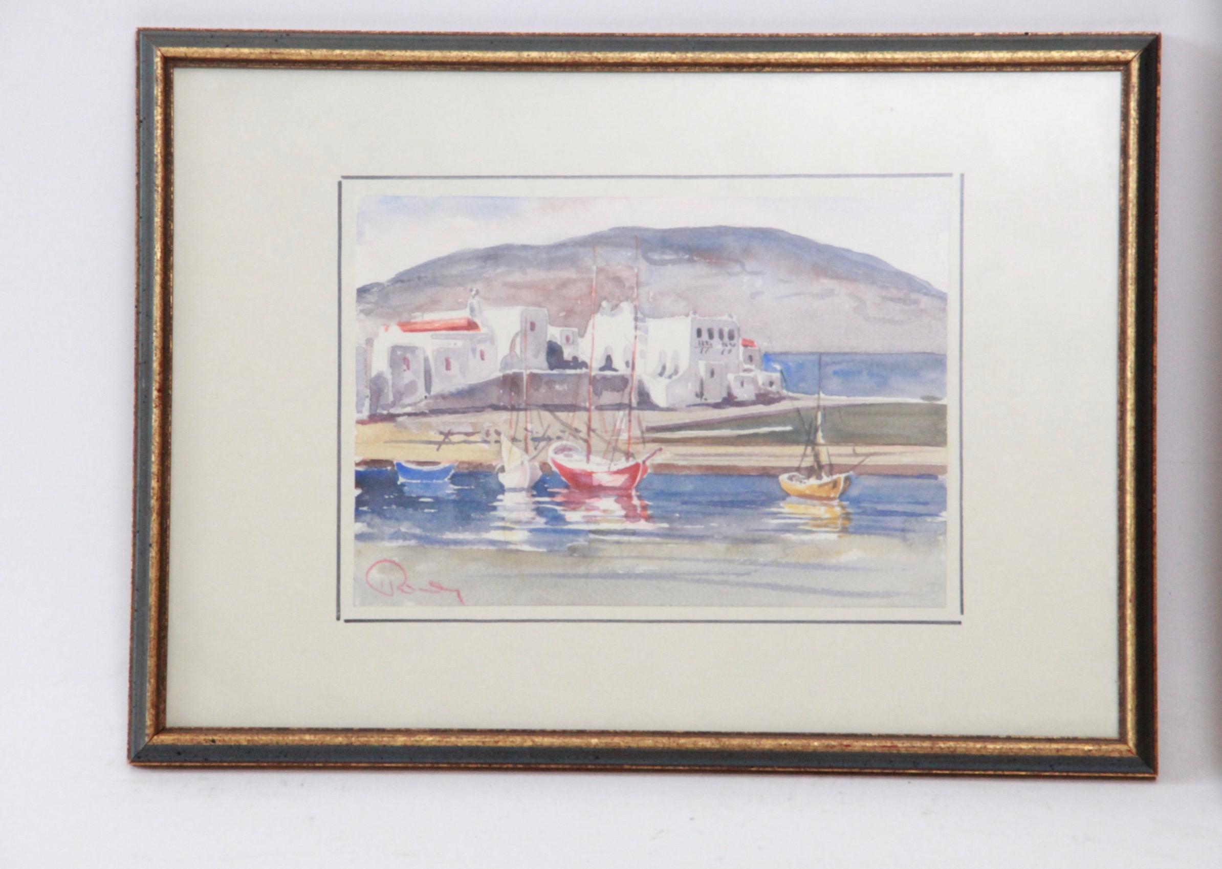 Pair of Nautical Themed Watercolors