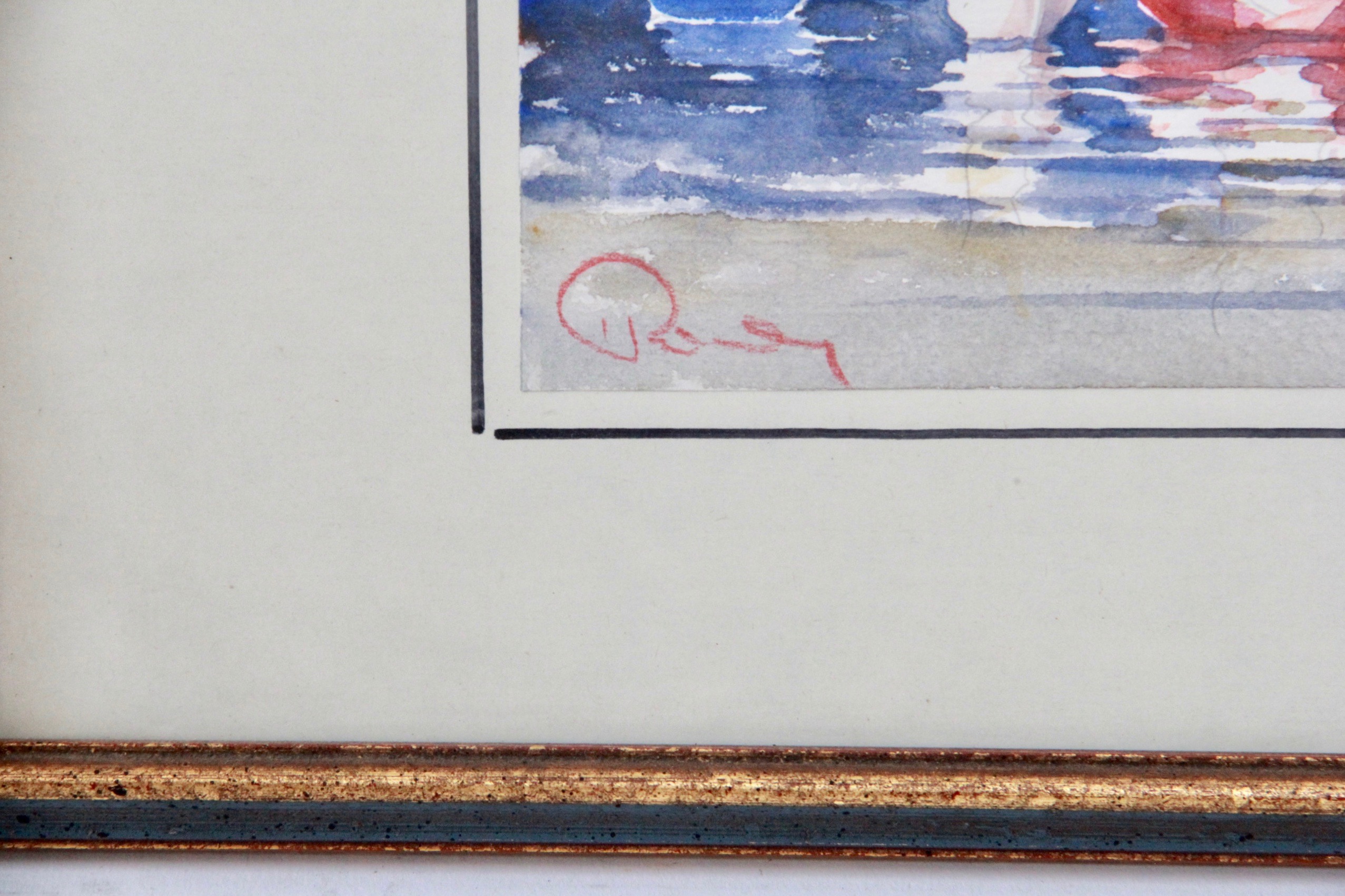 Pair of Nautical Themed Watercolors