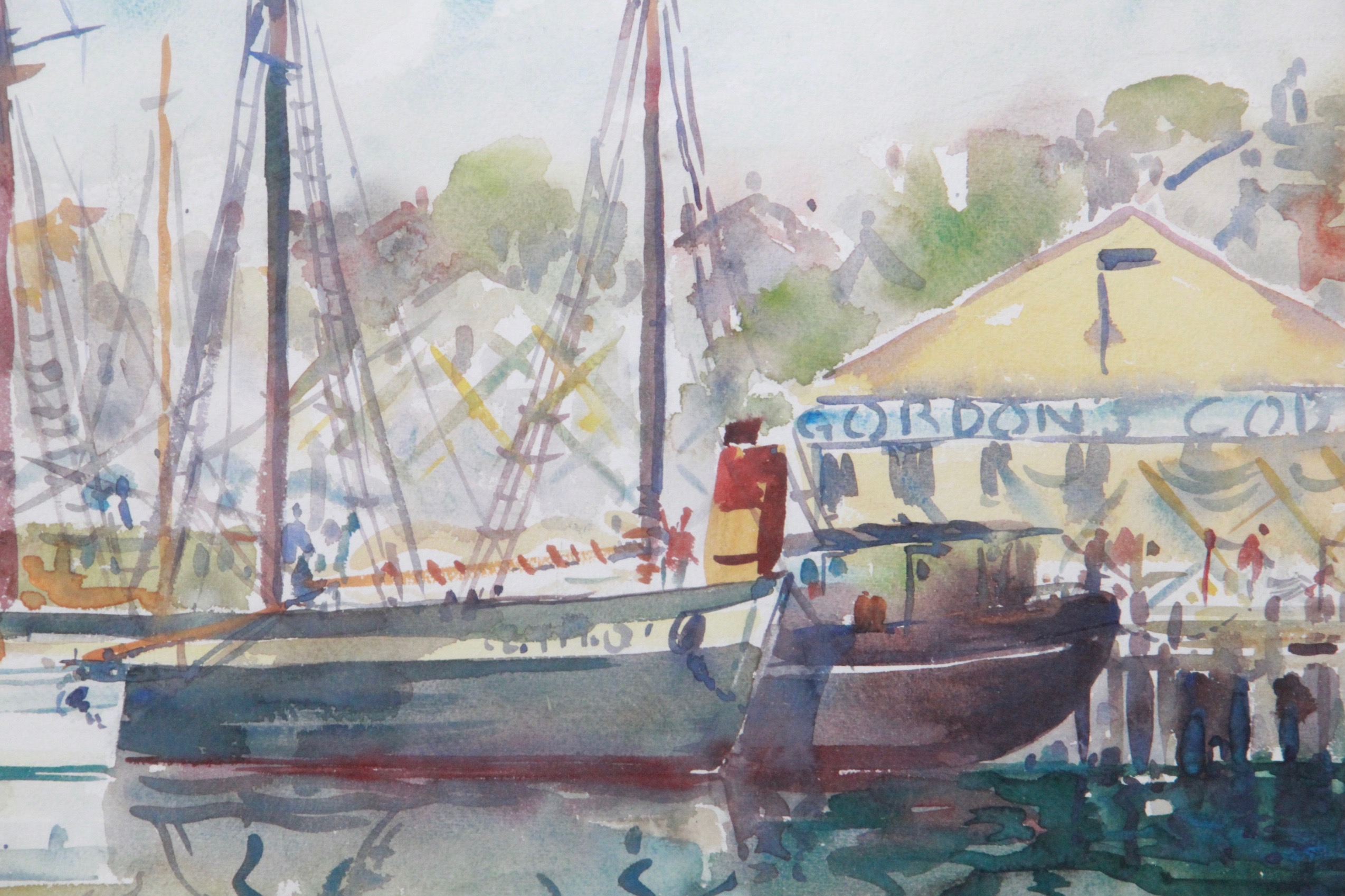 Pair of Nautical Themed Watercolors