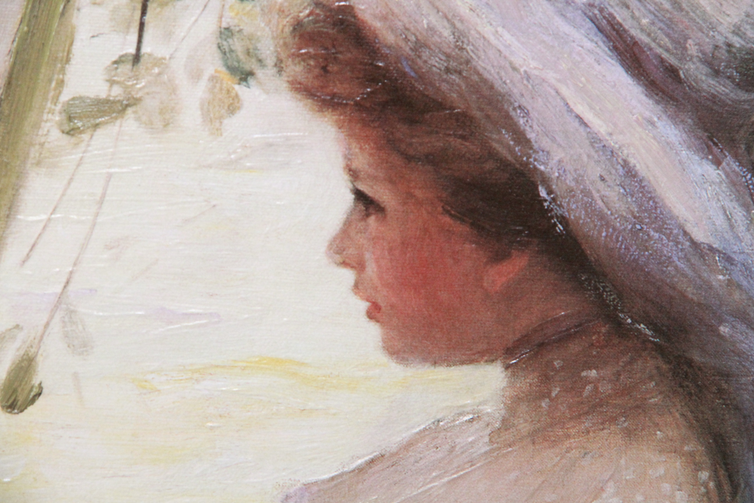 Oil on Canvas "Thoughtful Interlude II" Painting