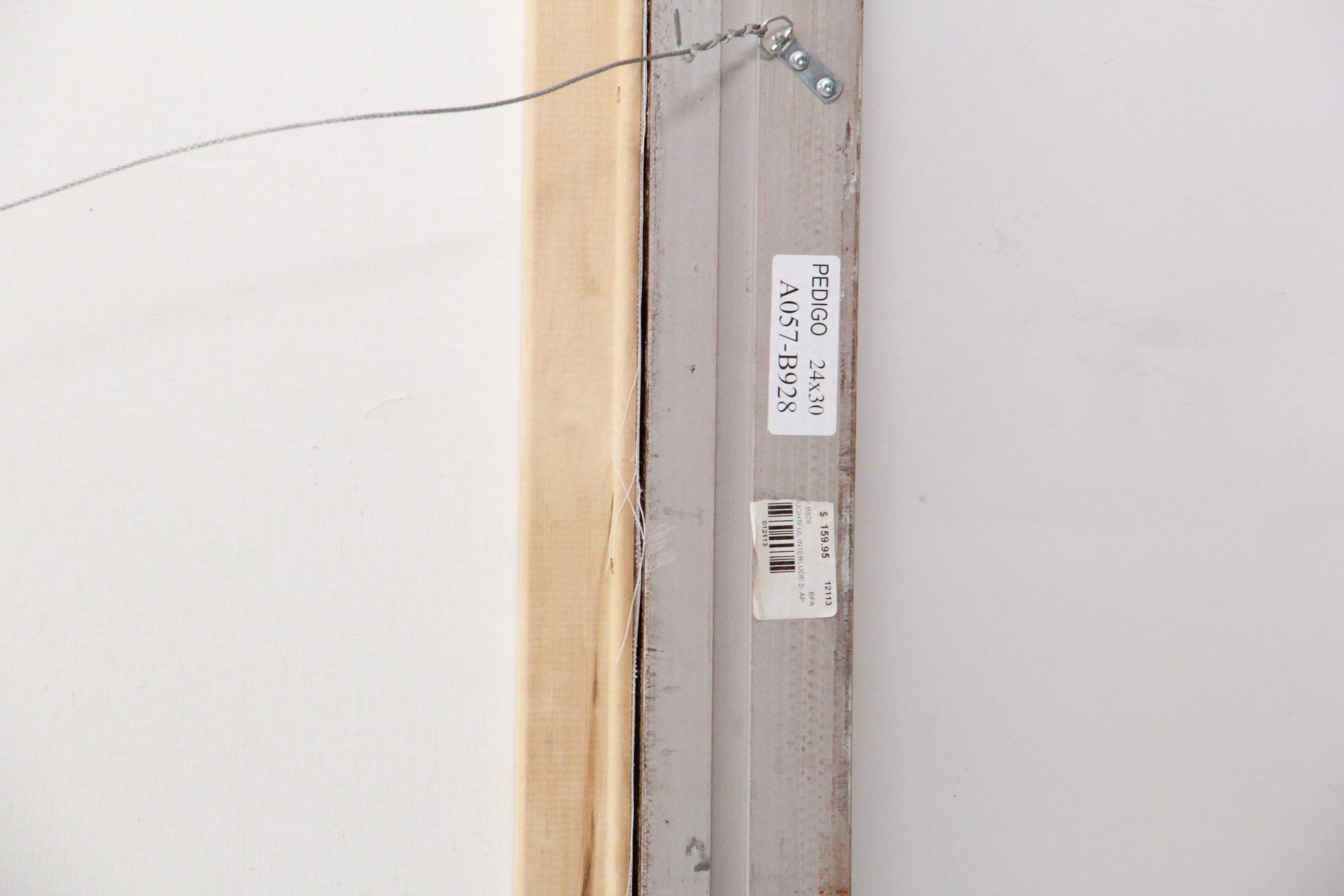 Oil on Canvas "Thoughtful Interlude II" Painting