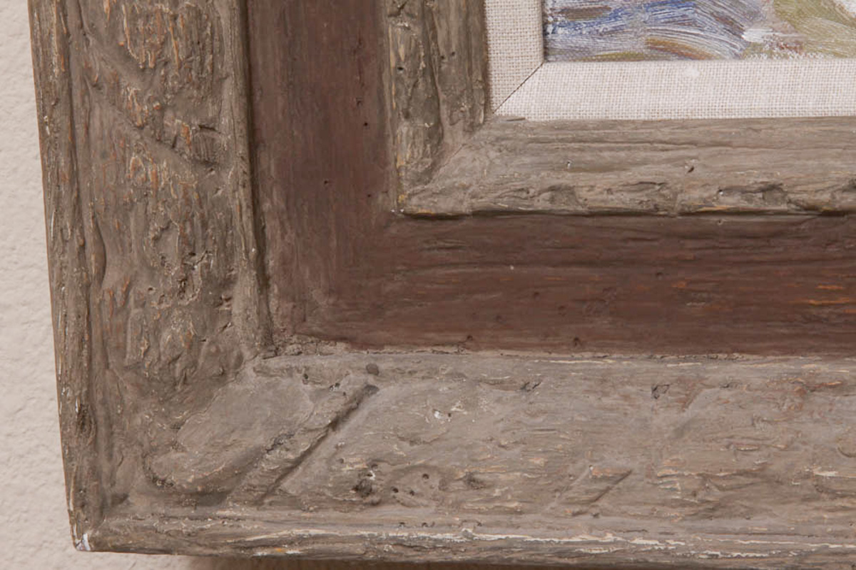 John O. Encinias Original Oil Painting "Santurio de Chimayo"