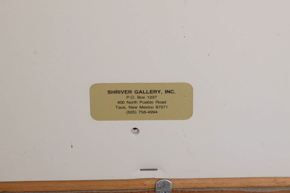 John O. Encinias Original Oil Painting "Santurio de Chimayo"