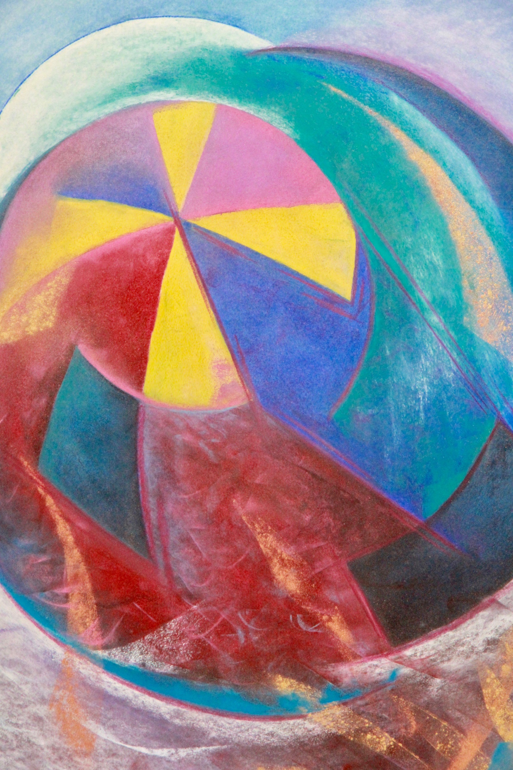 Kati Roberts Pastel Abstract