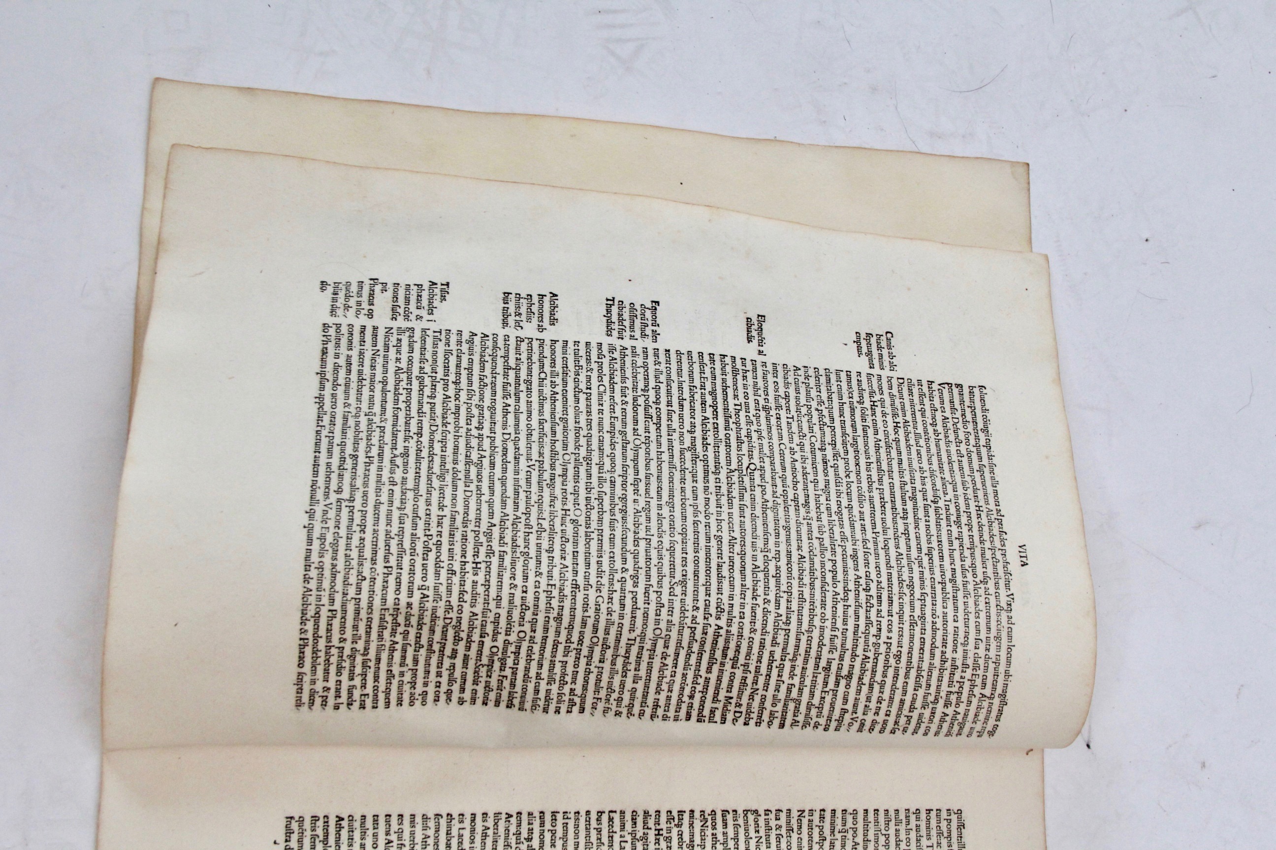 Collection of Pages of Early Books