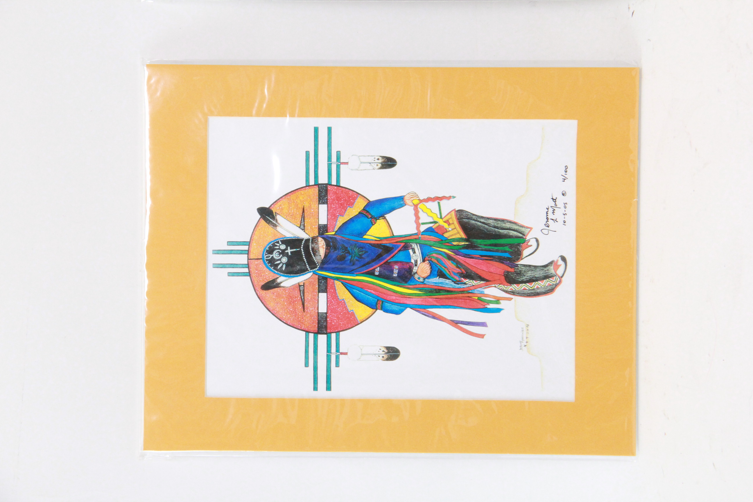 Jerome Martinez Limited Edition Lithographs of Pueblo Native American Imagery