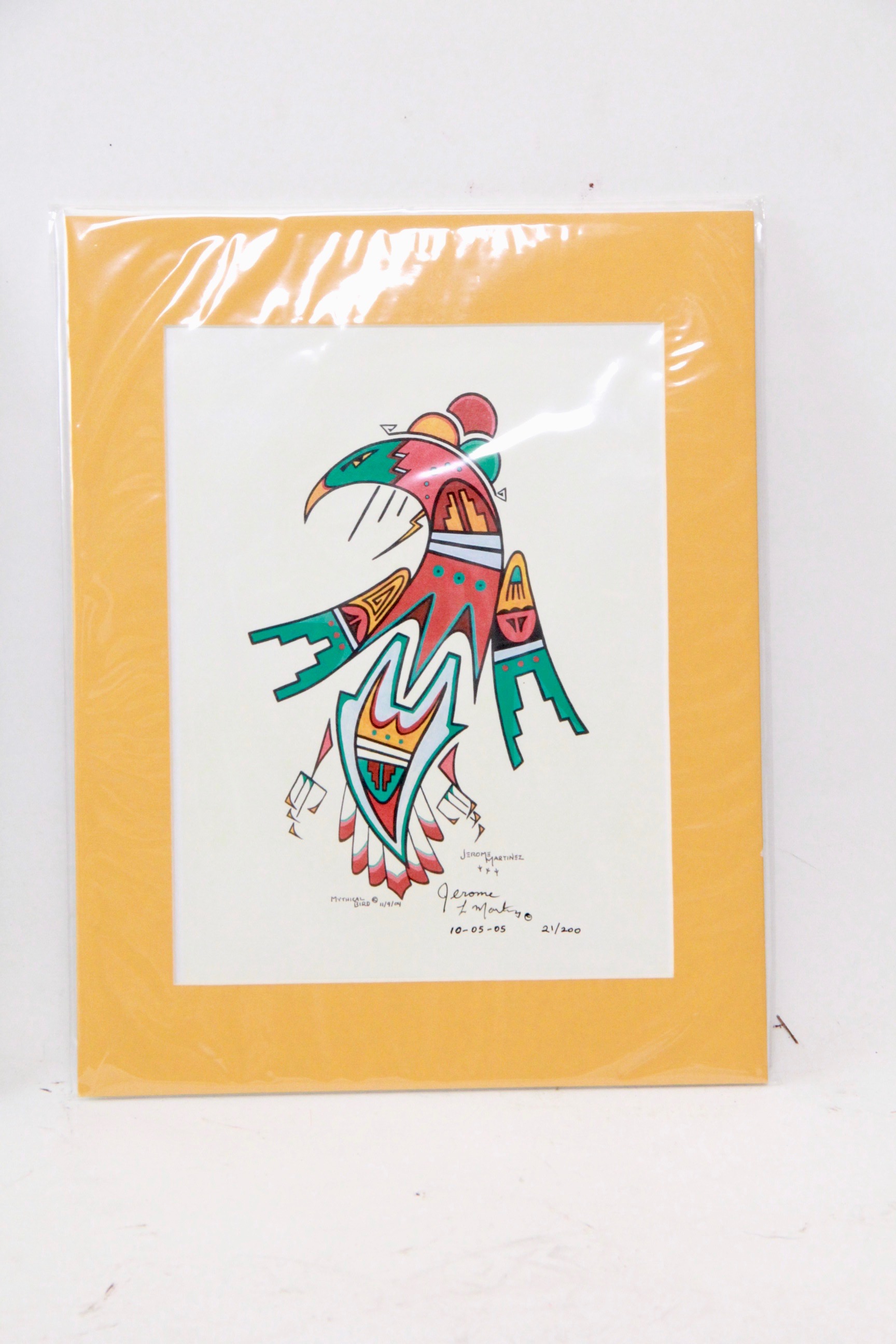 Jerome Martinez Limited Edition Lithographs of Pueblo Native American Imagery