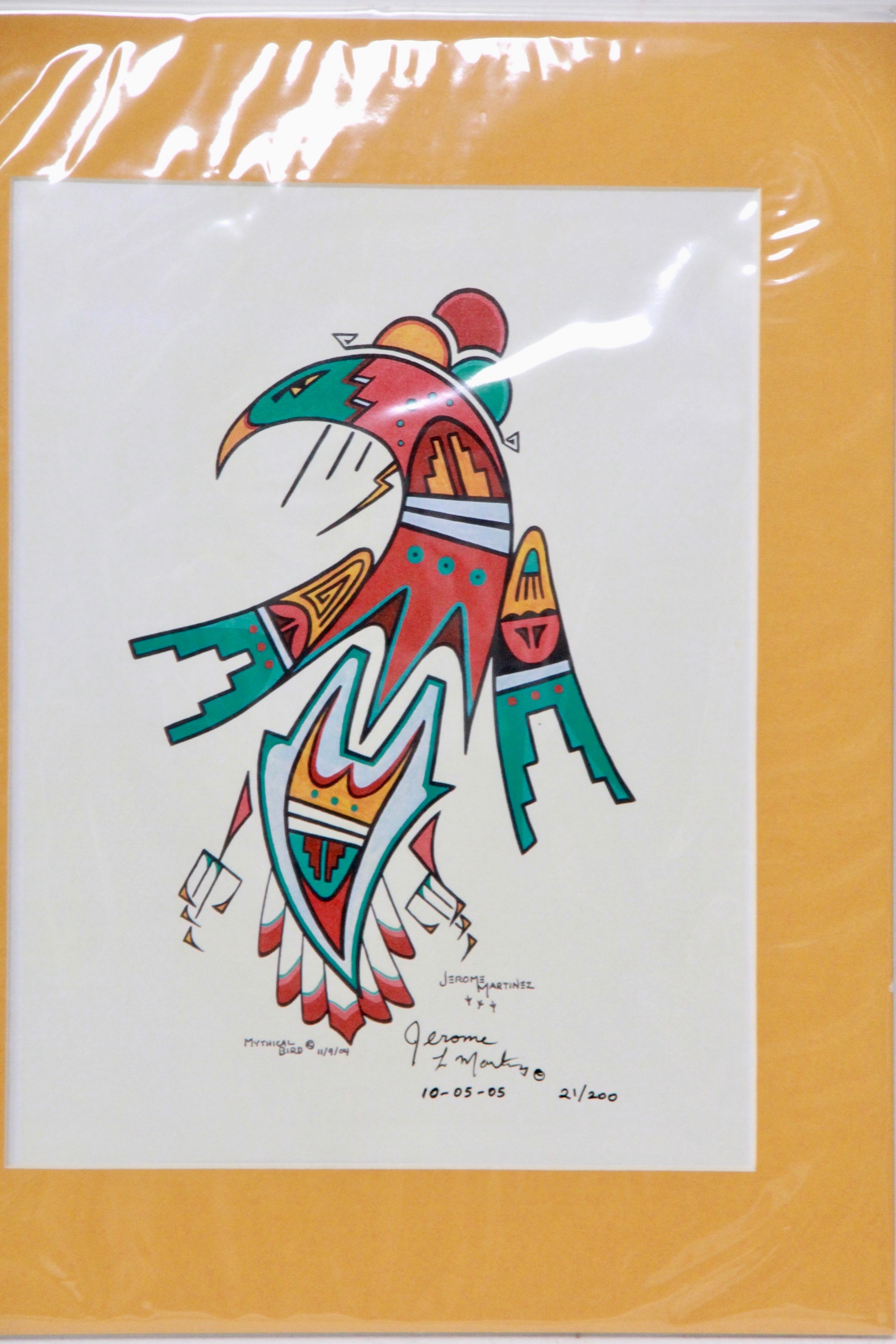 Jerome Martinez Limited Edition Lithographs of Pueblo Native American Imagery