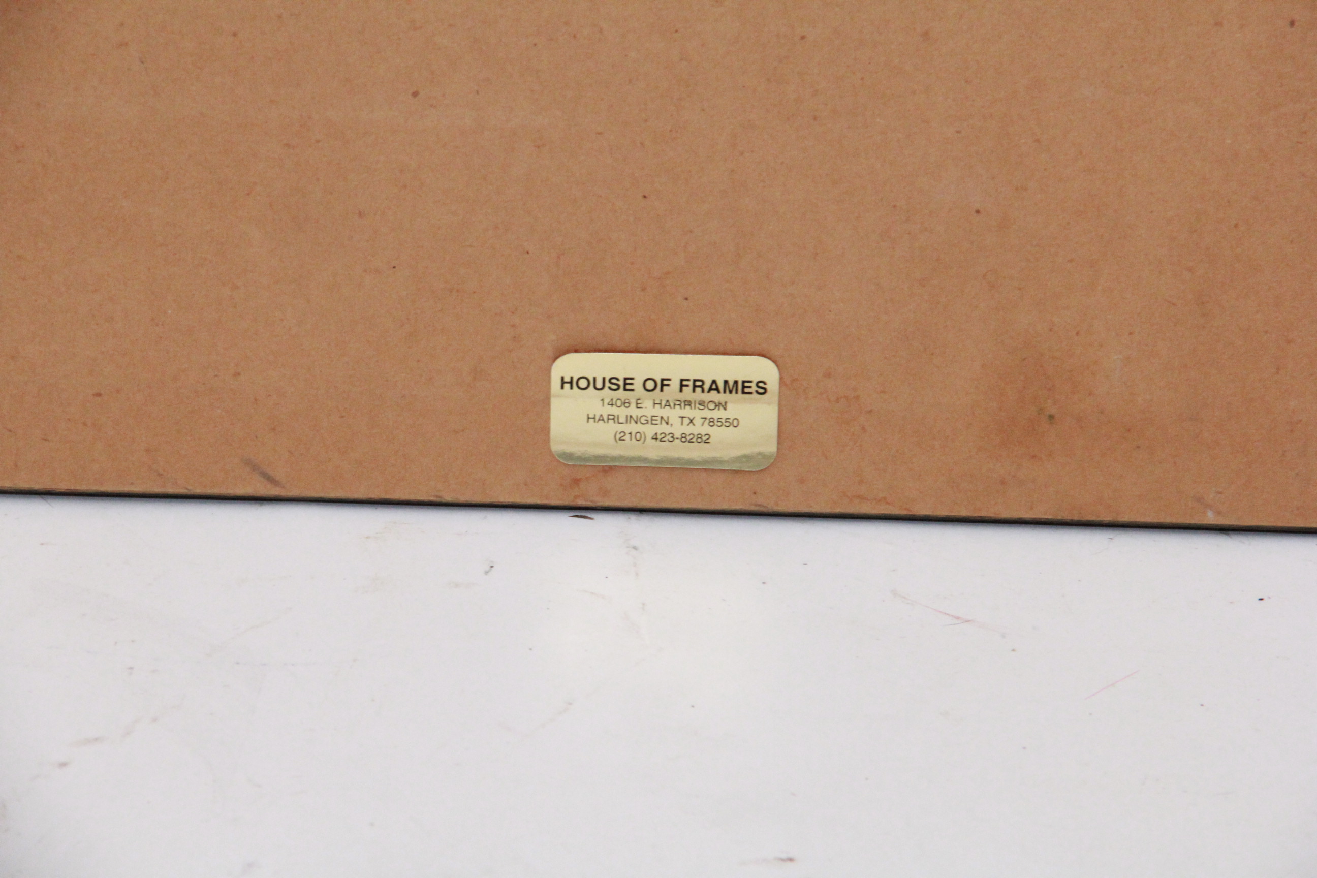 Acrylic on Paper of New Orleans French Quarter Cityscape