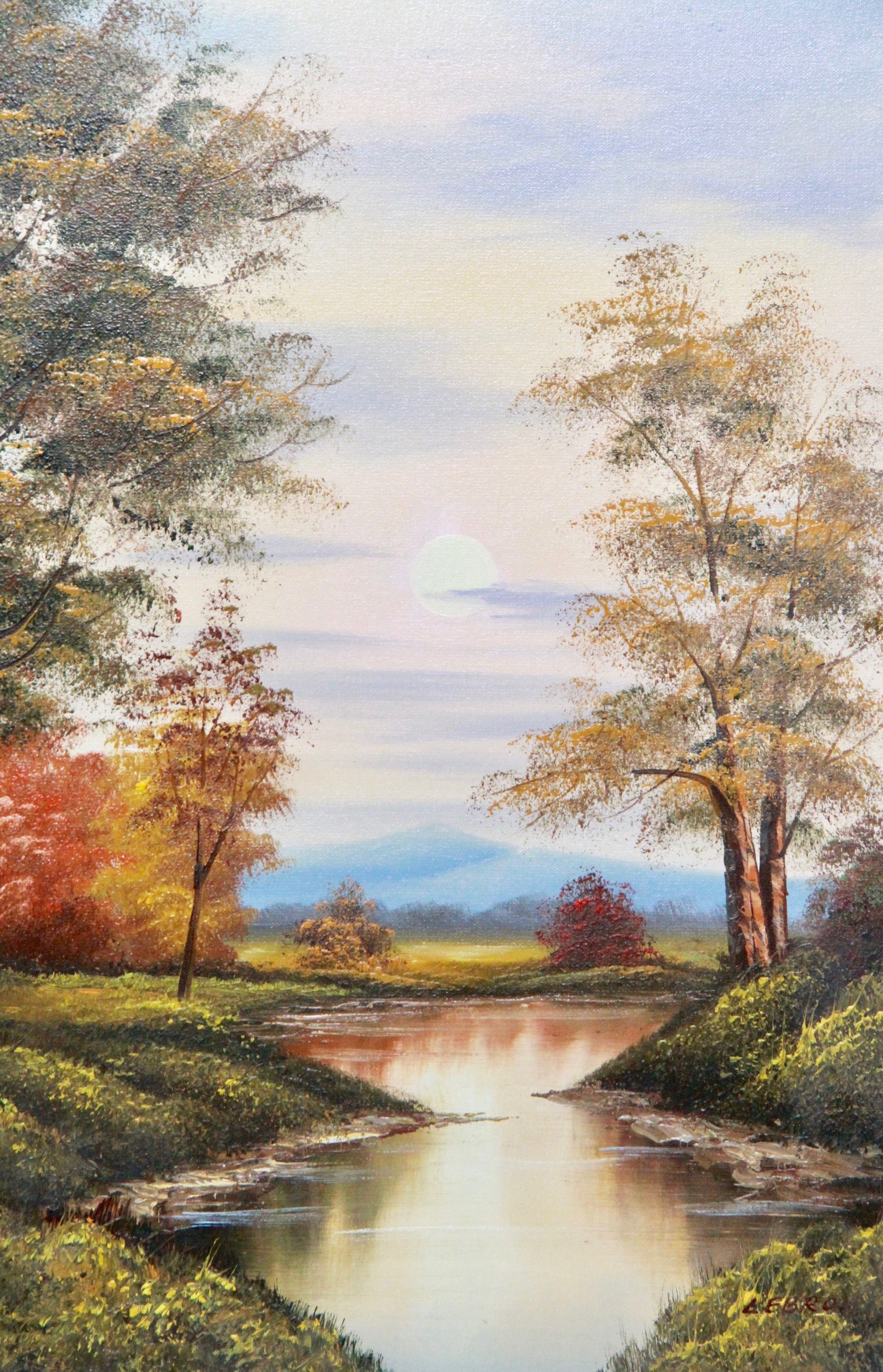 Oil Painting on Canvas of Landscape
