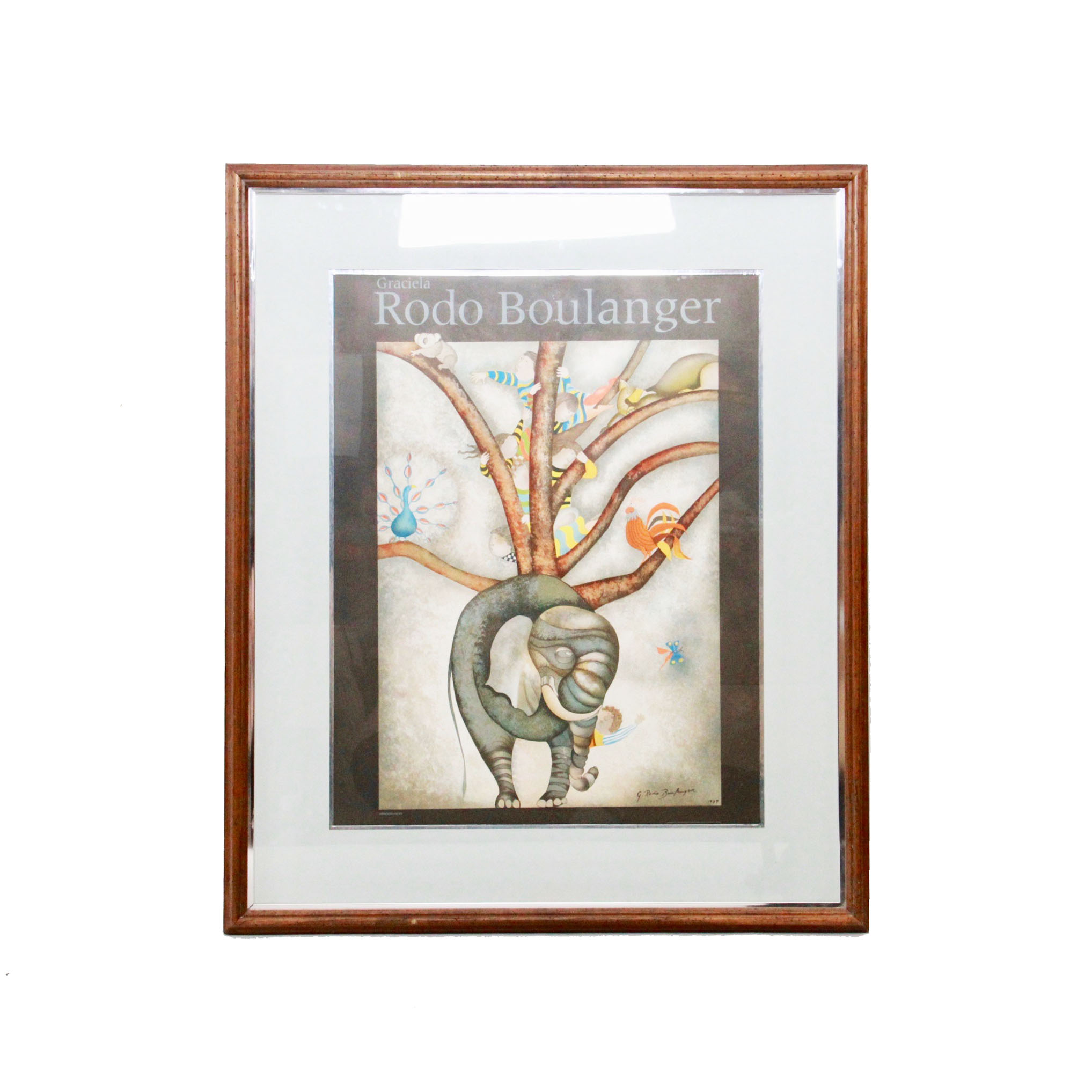 After Graciela Rodo Boulanger Offset Lithograph "Un Pour Chacun"