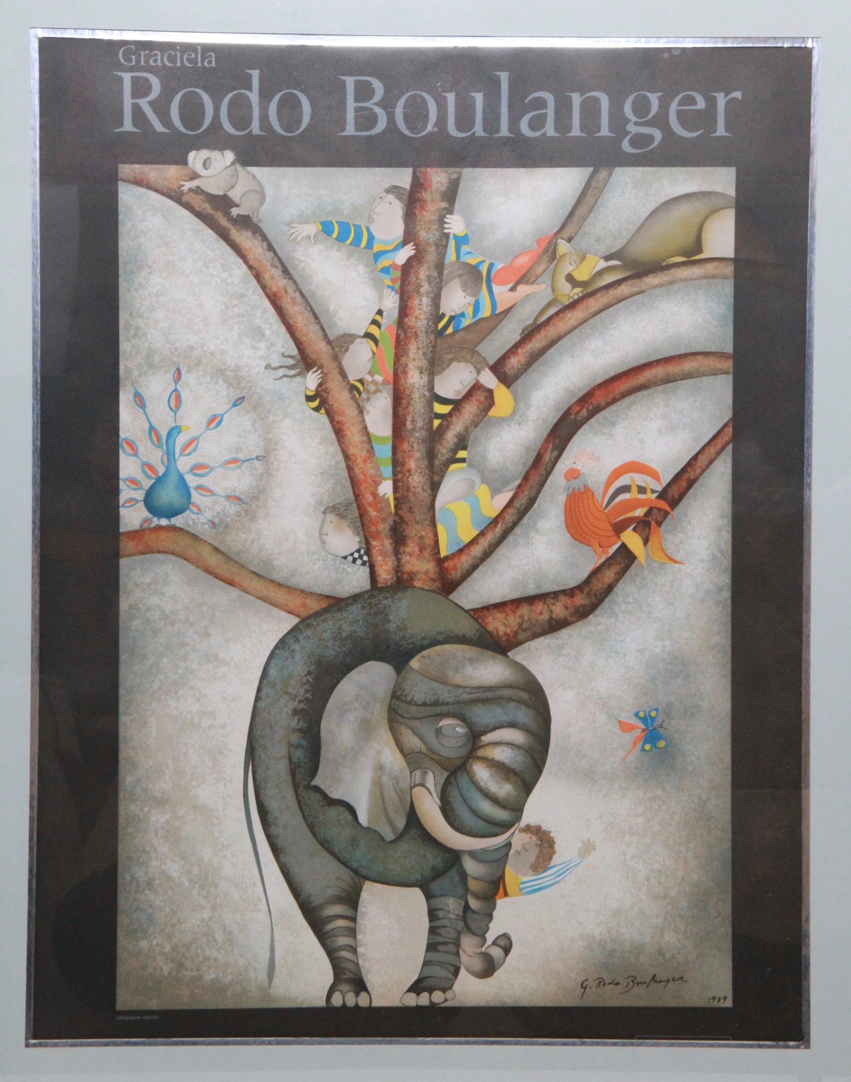 After Graciela Rodo Boulanger Offset Lithograph "Un Pour Chacun"