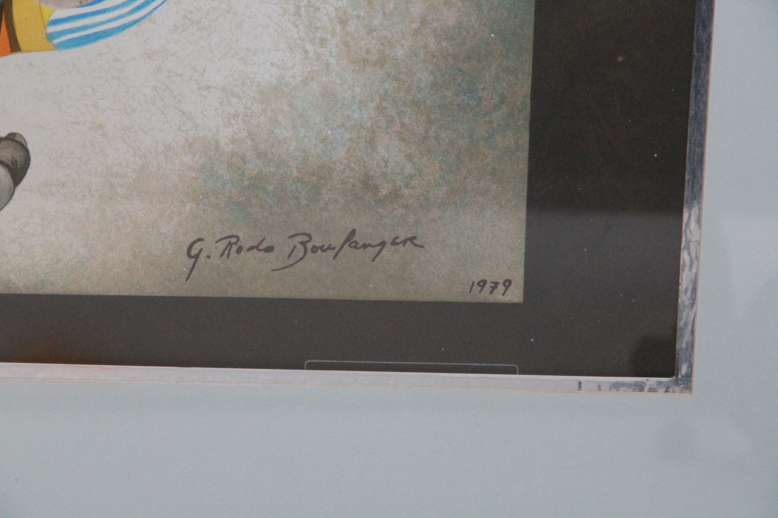 After Graciela Rodo Boulanger Offset Lithograph "Un Pour Chacun"