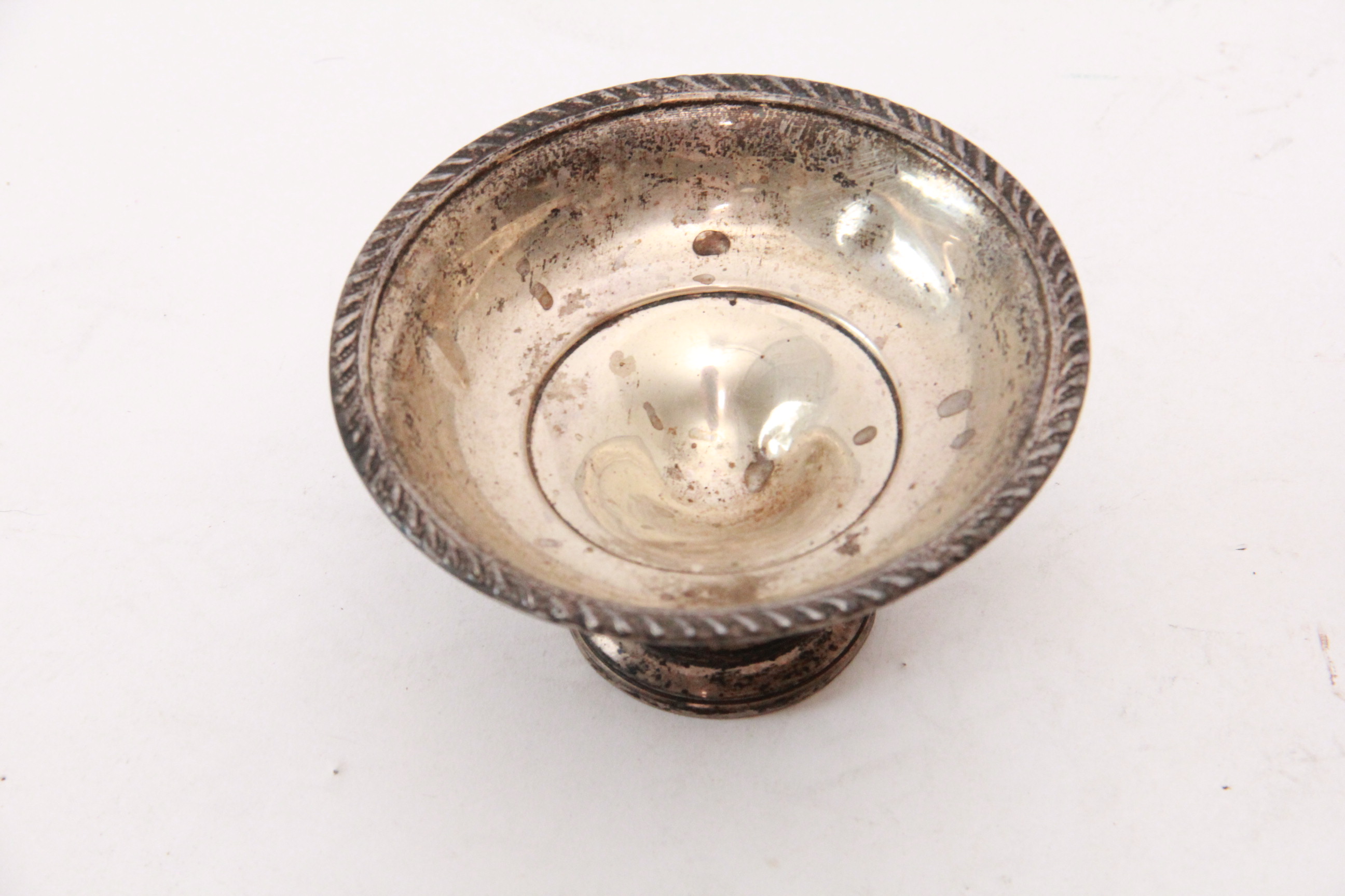 Weighted Sterling Silver Candle Holders With Preisner Compote