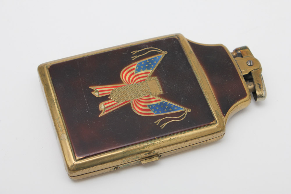 Collection of Vintage Cigarette Cases and Compacts