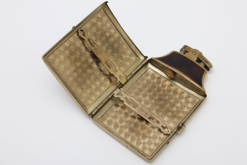 Collection of Vintage Cigarette Cases and Compacts