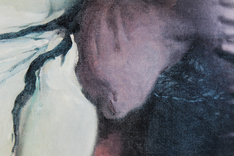 Jon White Alexander Offset Lithograph Print "Repose"