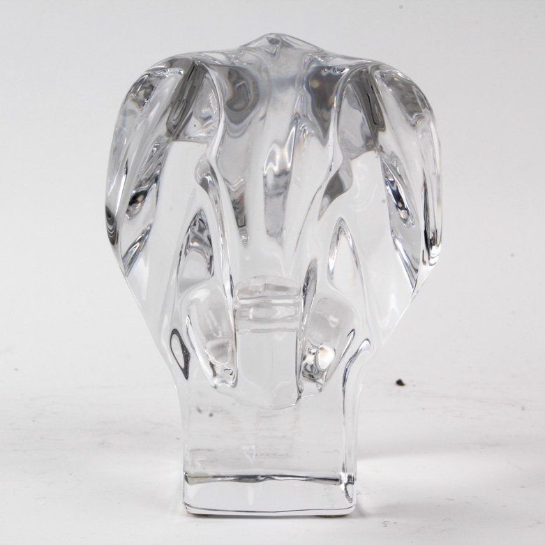 Orrefors Crystal Elephant Figurine