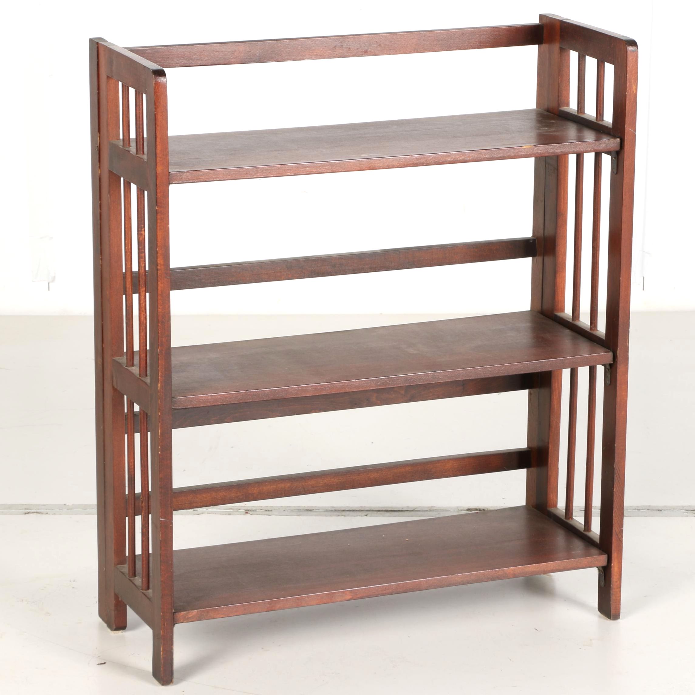 Folding Wooden Bookcase