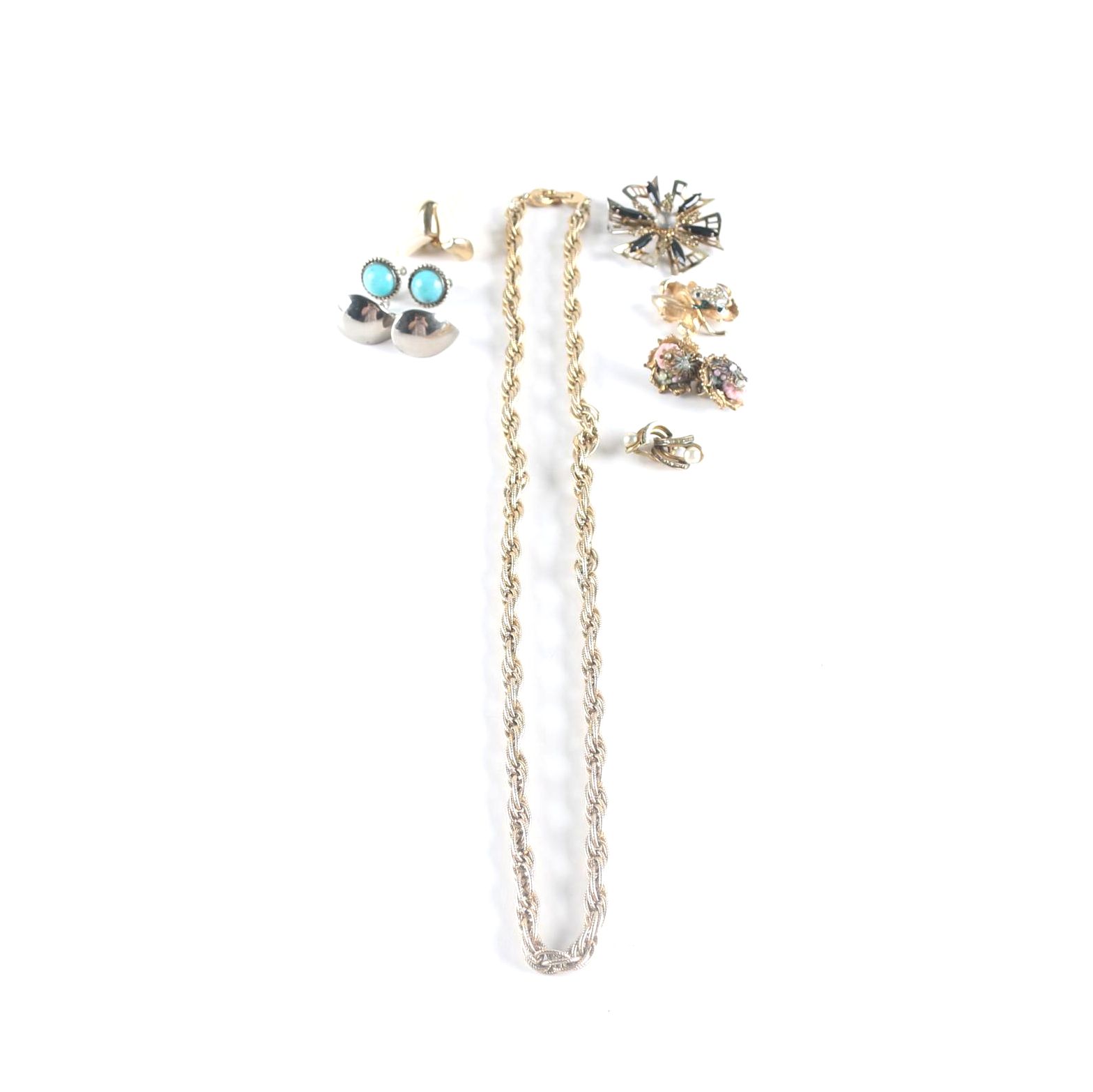 Vintage Costume Jewelry Including Castlecliff and Miriam Haskell