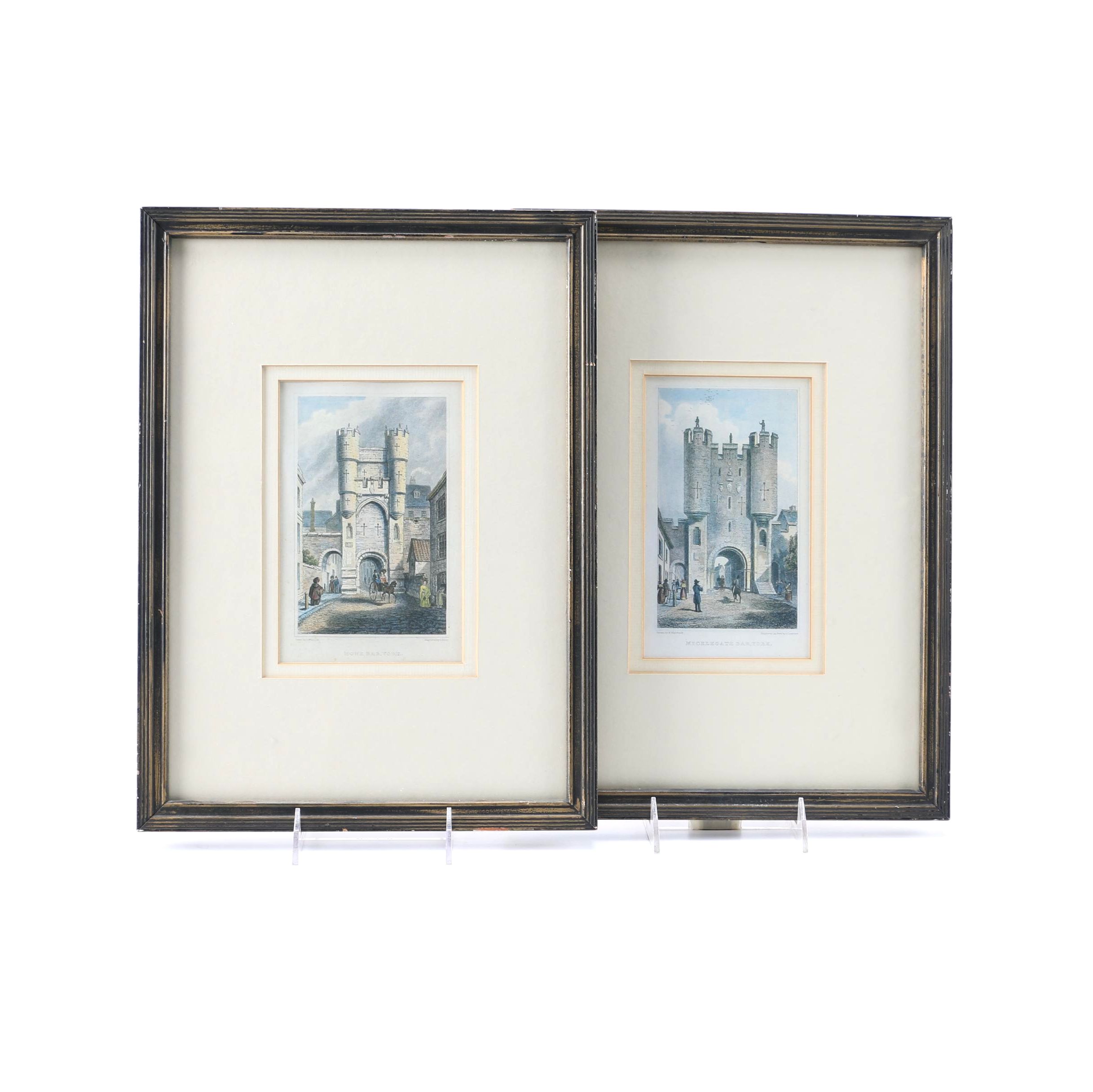 "Micklegate Bar and Monk Bar, York" Offset Lithograph Prints