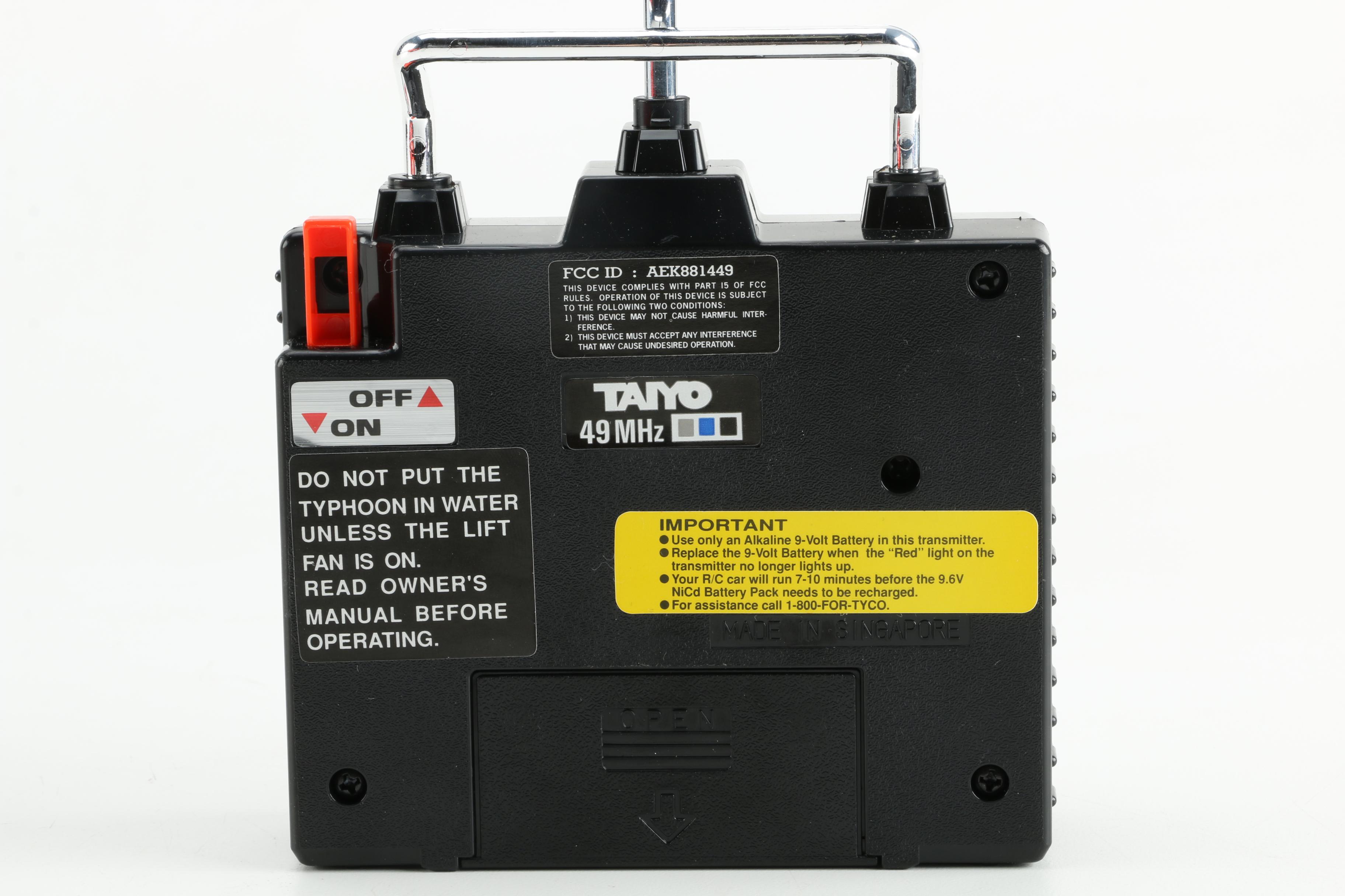 Tyco Typhoon II RC Hovercraft