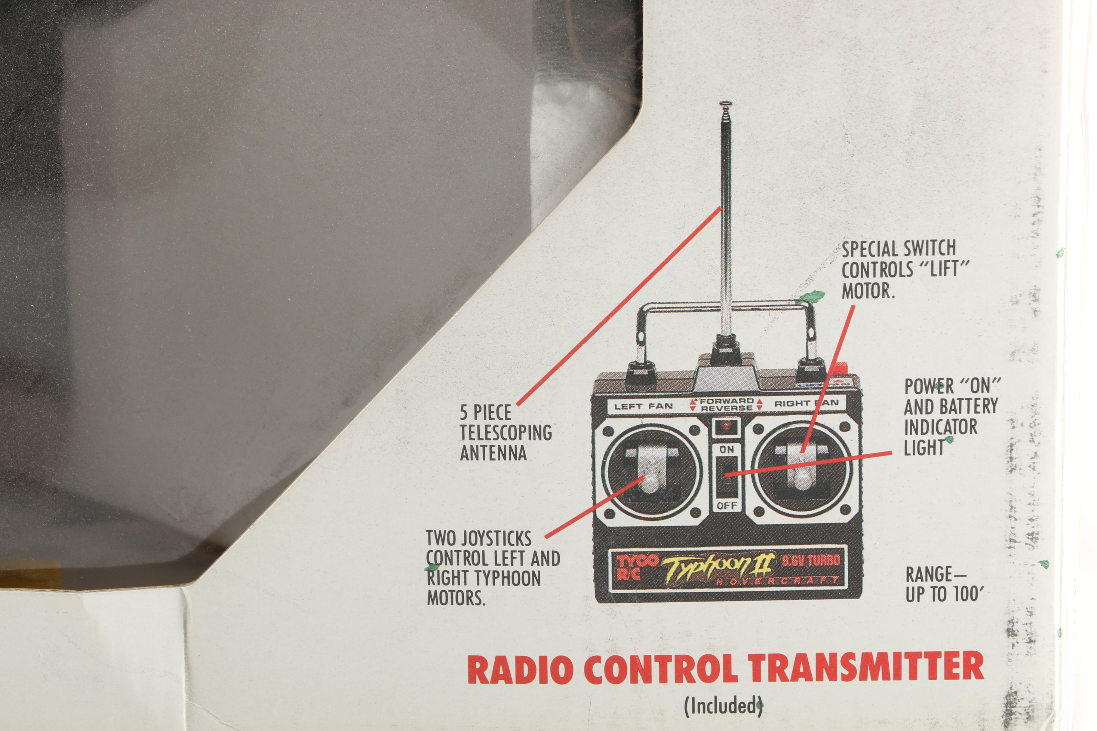 Tyco Typhoon II RC Hovercraft