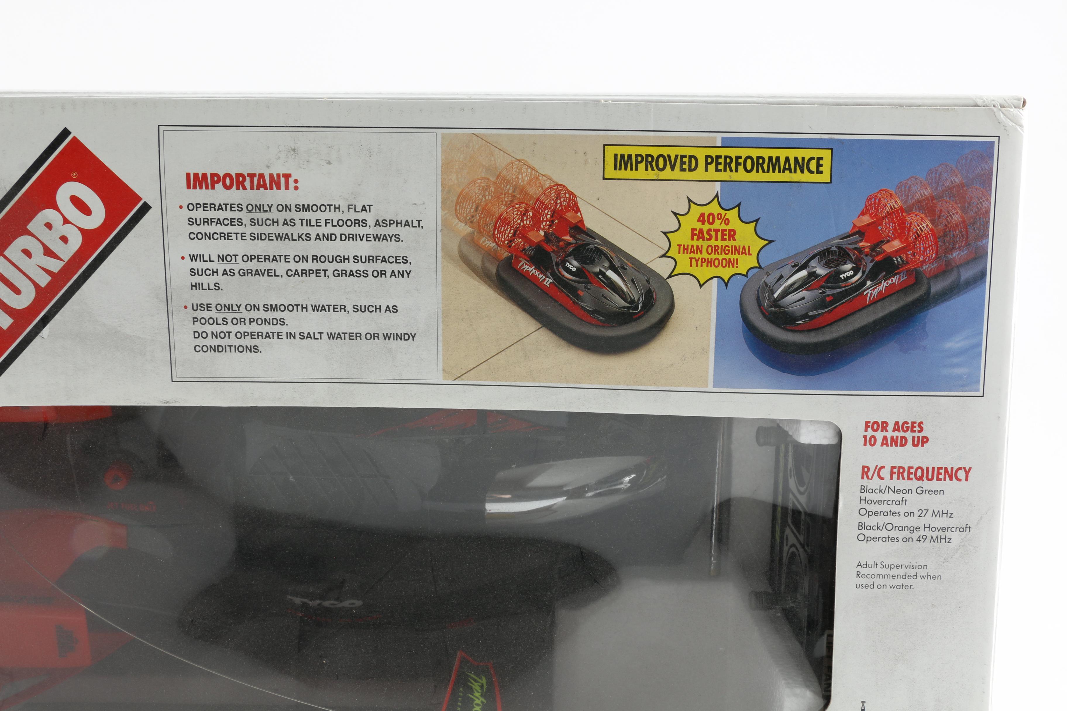 Tyco Typhoon II RC Hovercraft