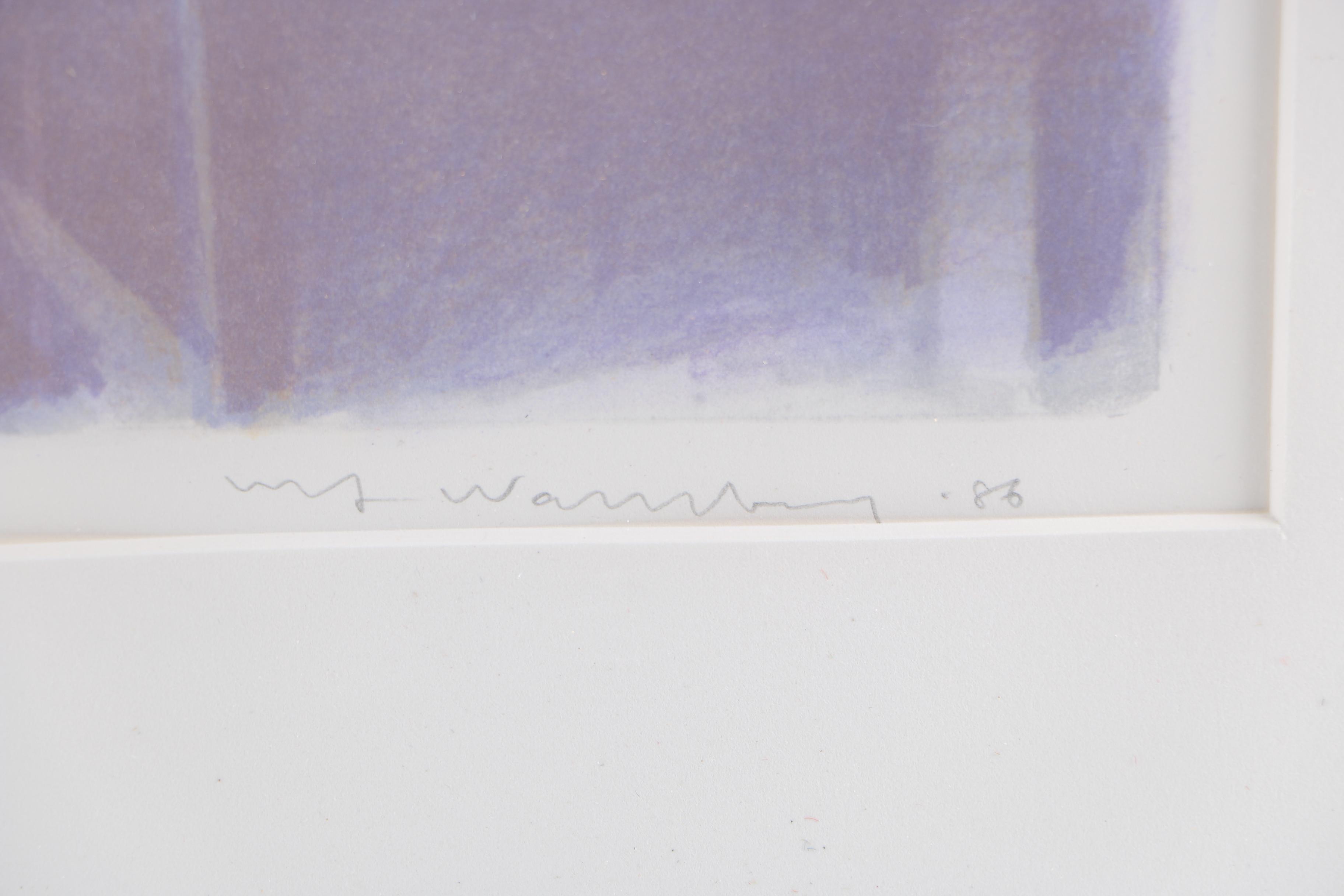 1986 Ulf Wahlberg Limited Edition Serigraph on Paper Still Life