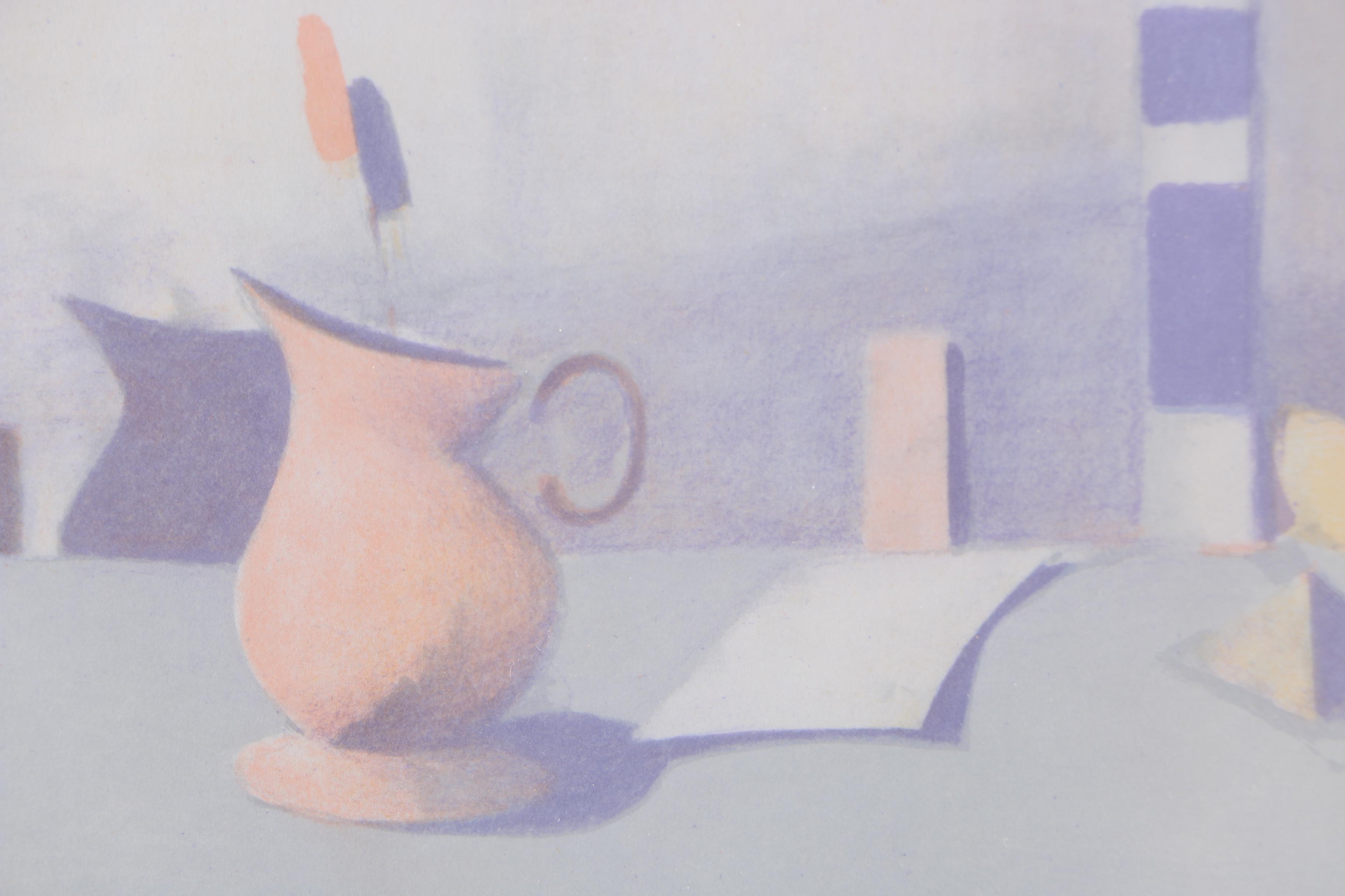 1986 Ulf Wahlberg Limited Edition Serigraph on Paper Still Life