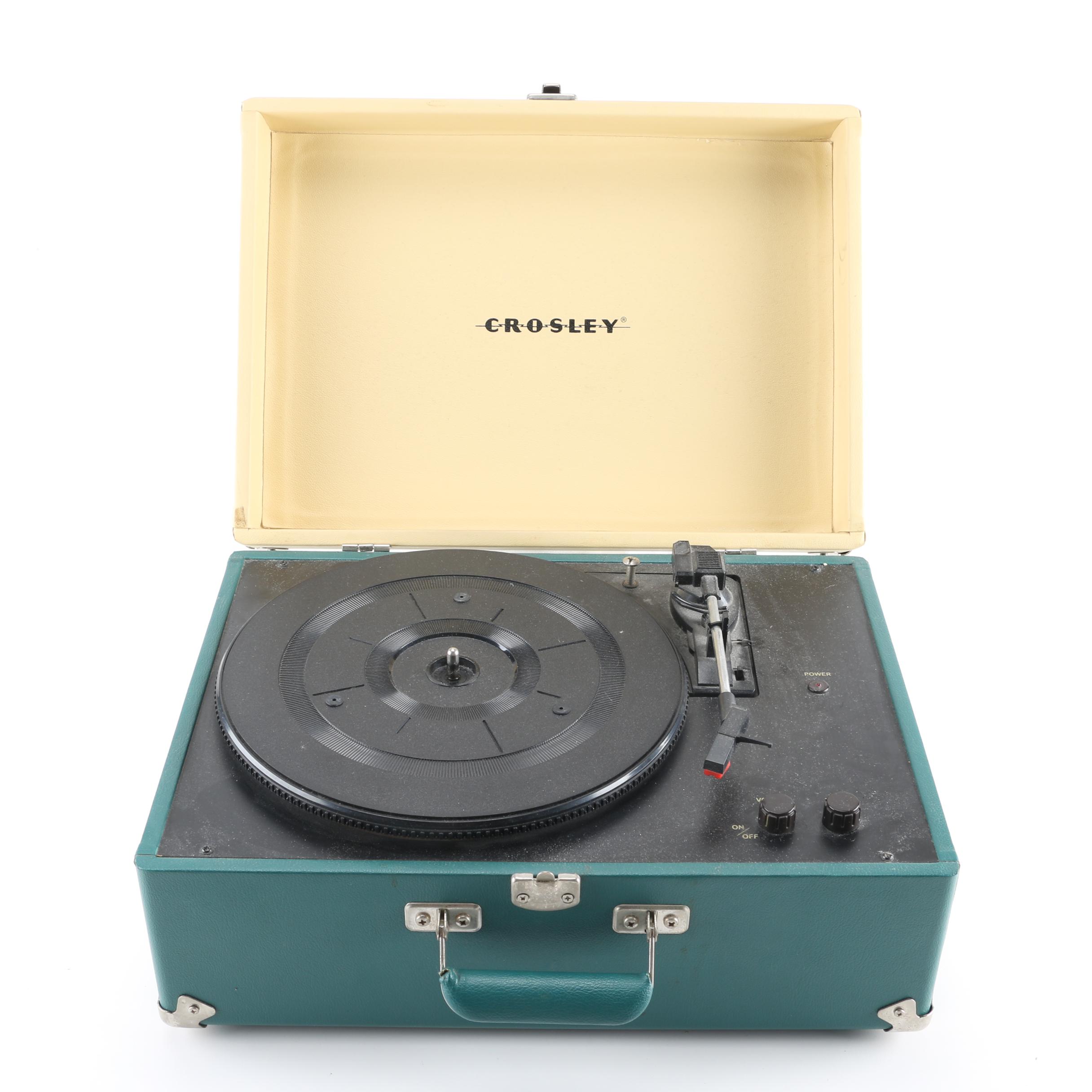 Portable Crosley Record Player