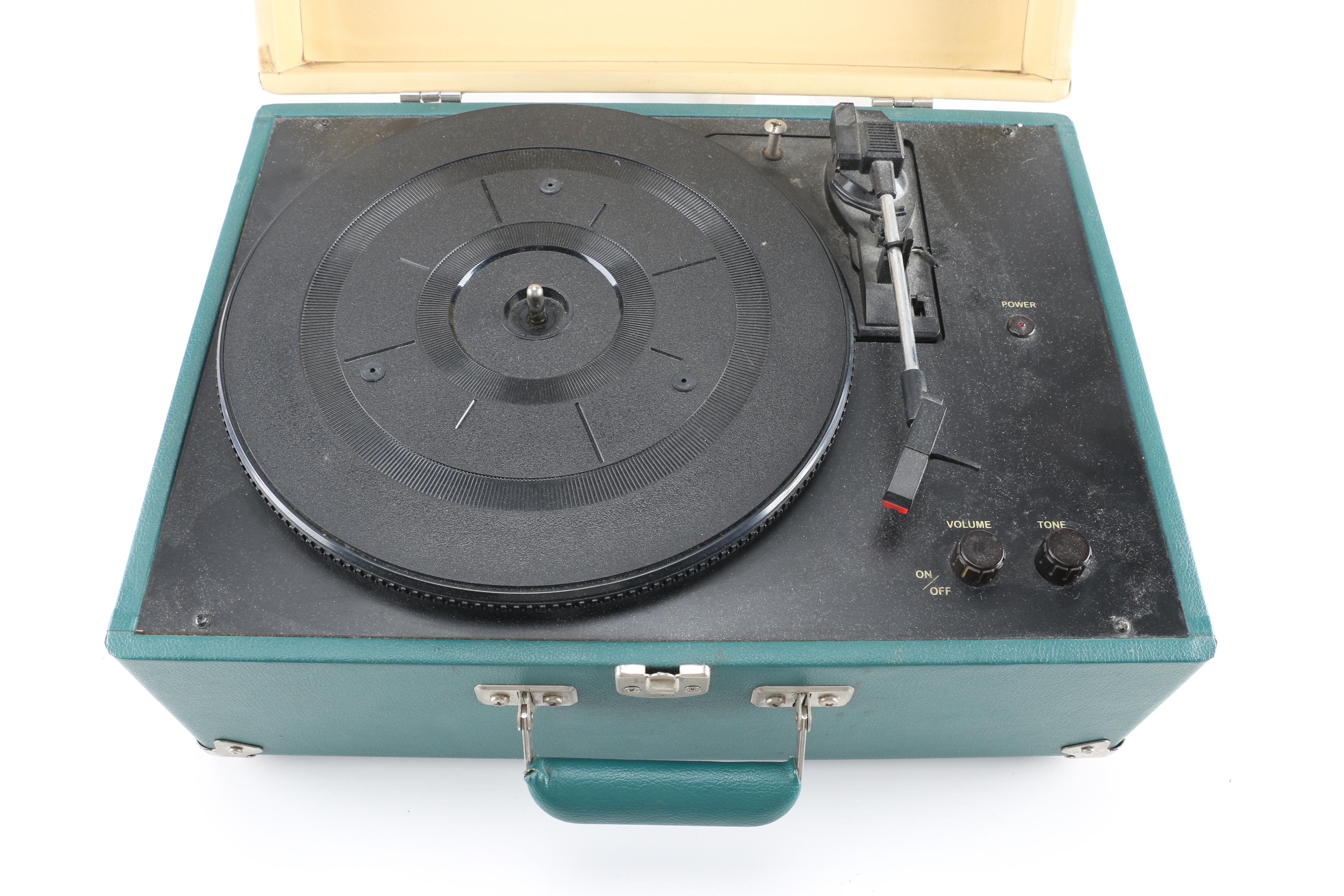 Portable Crosley Record Player