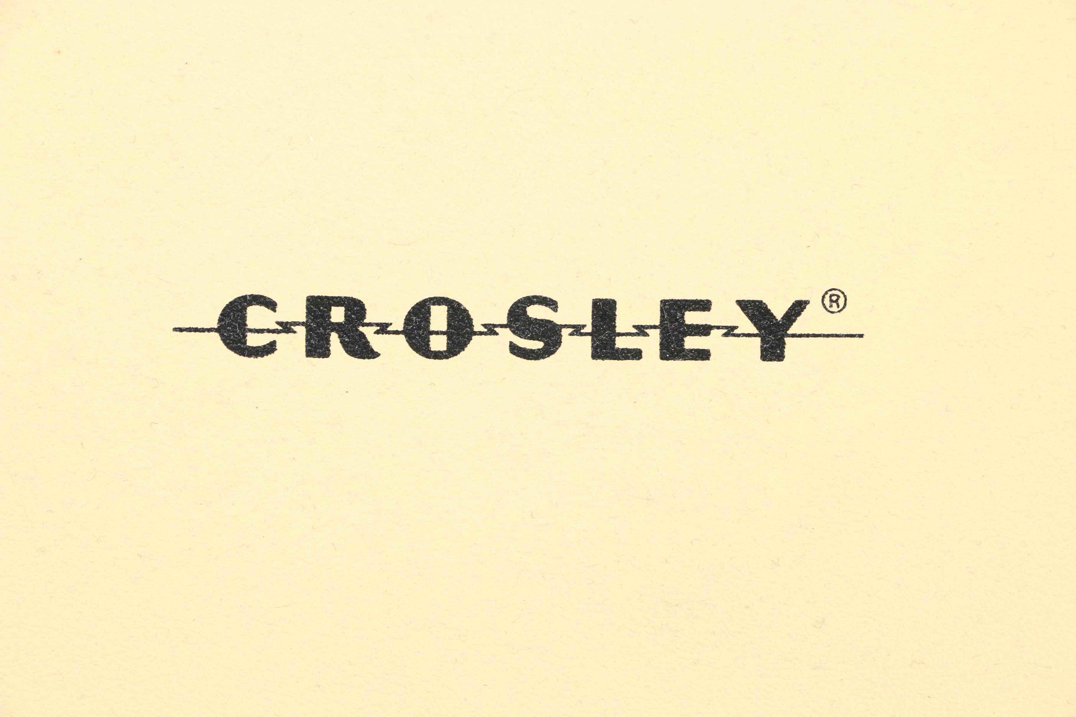 Portable Crosley Record Player