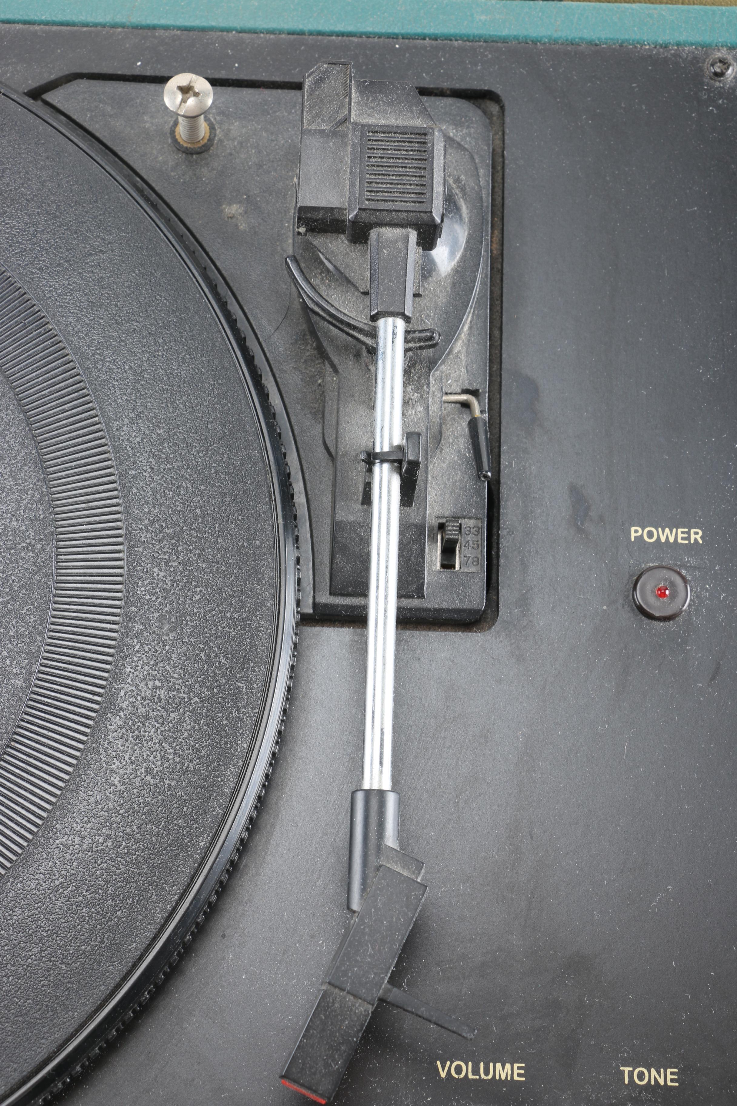 Portable Crosley Record Player