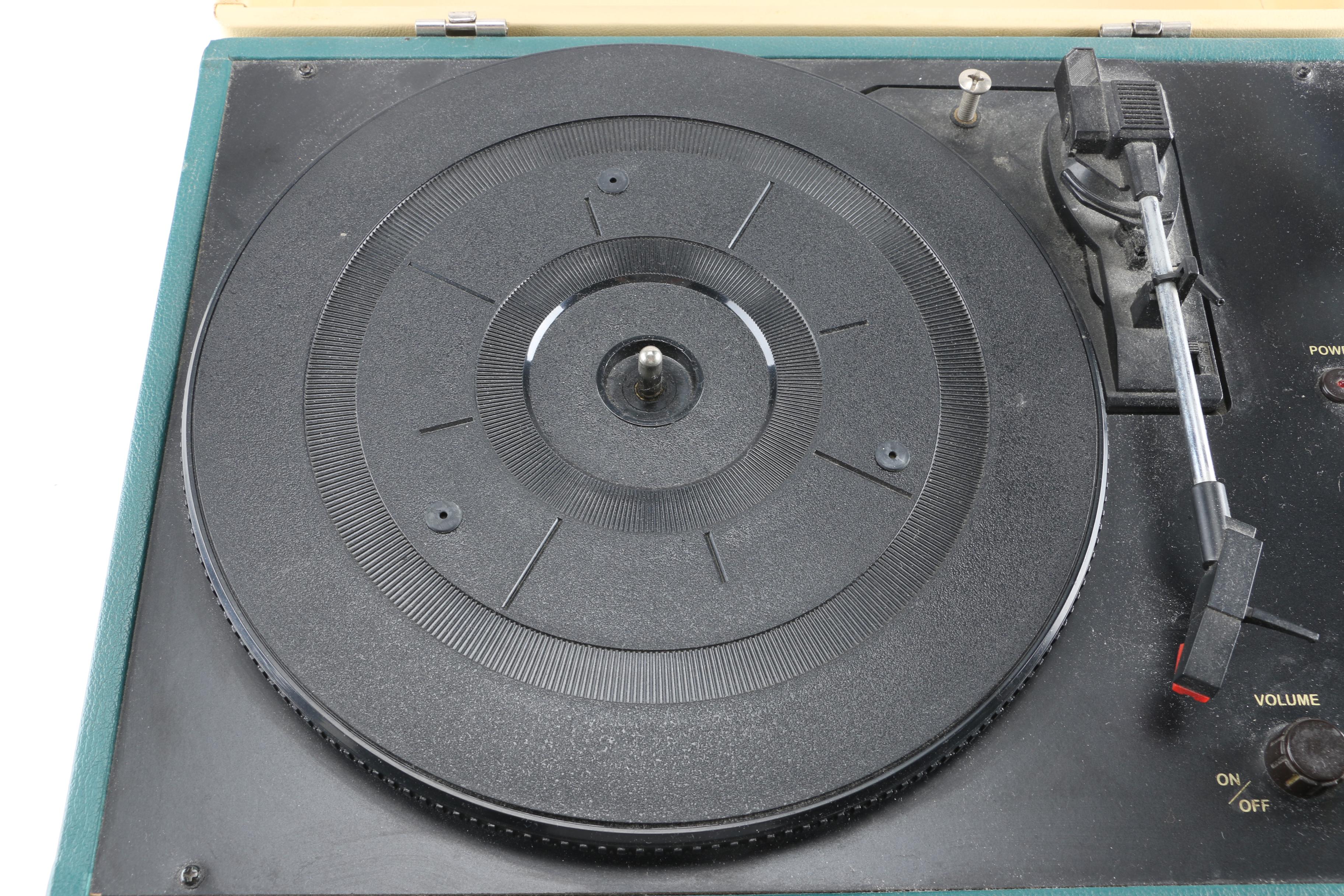 Portable Crosley Record Player