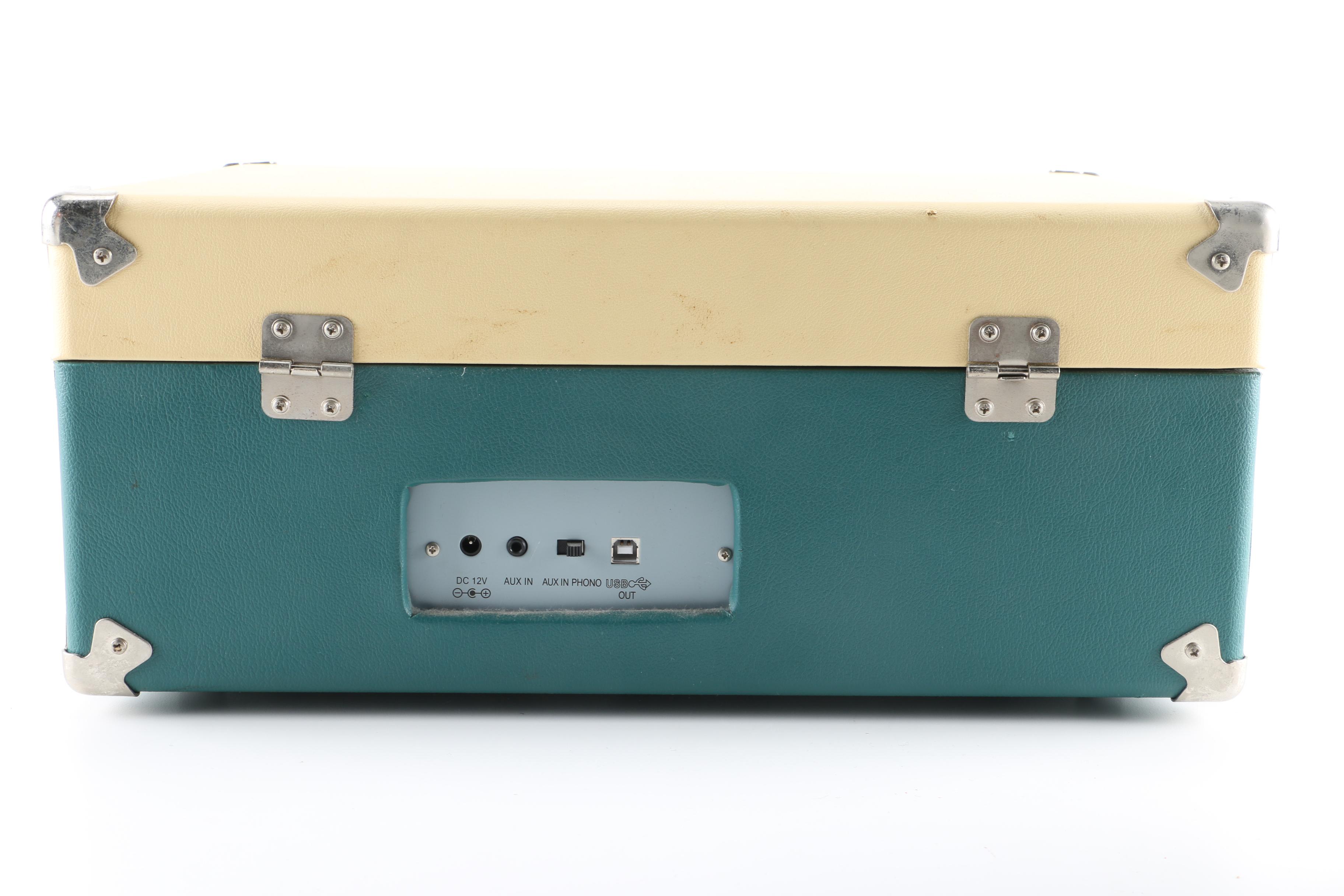 Portable Crosley Record Player