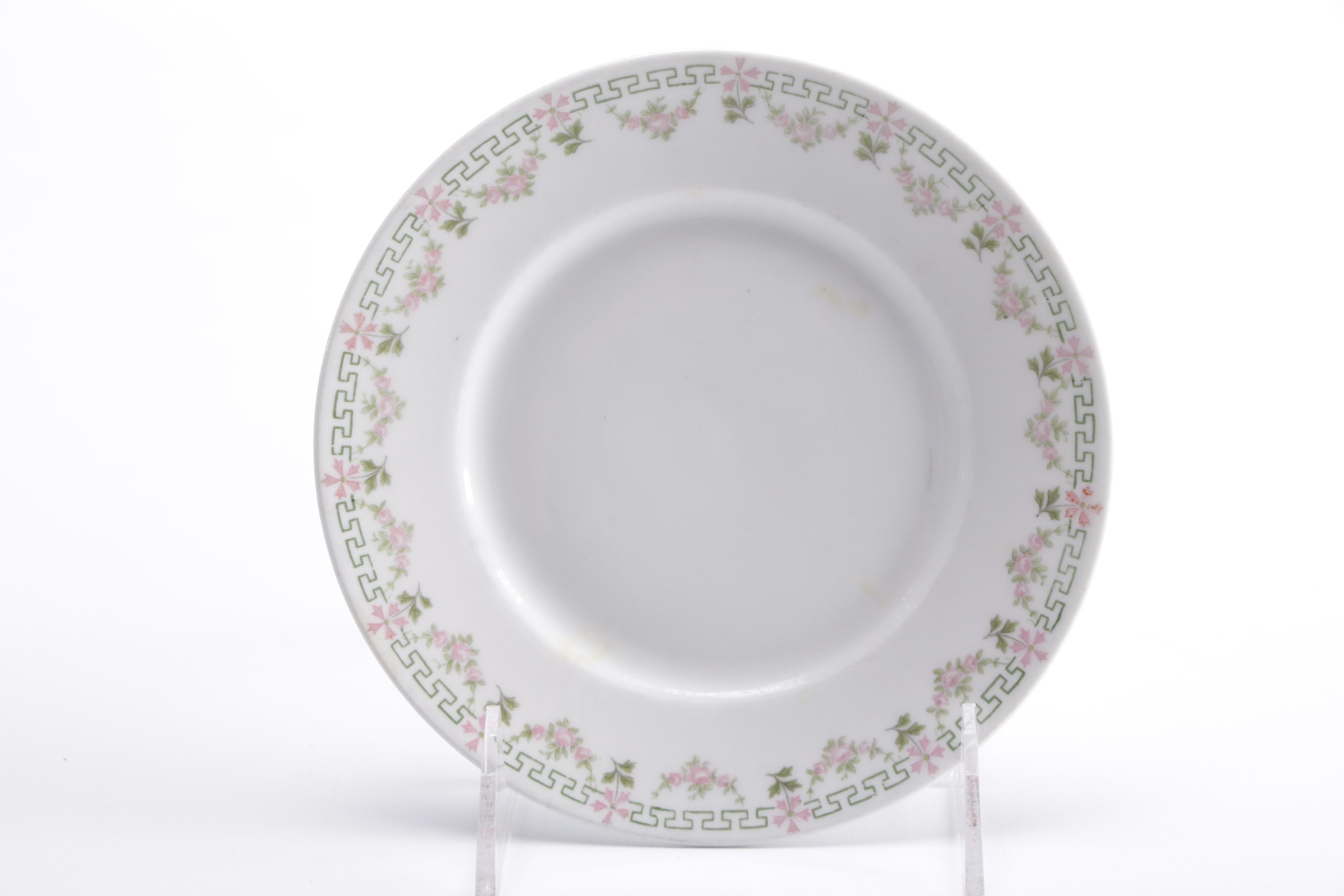 Selection of Porcelain Plates Featuring Haviland