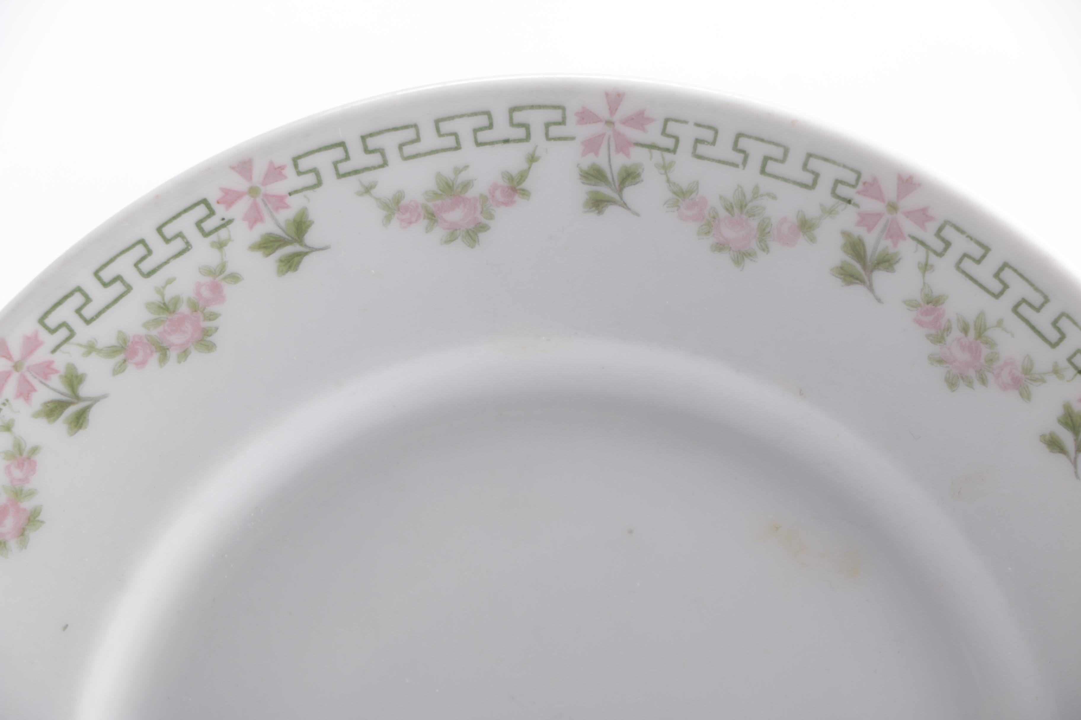 Selection of Porcelain Plates Featuring Haviland