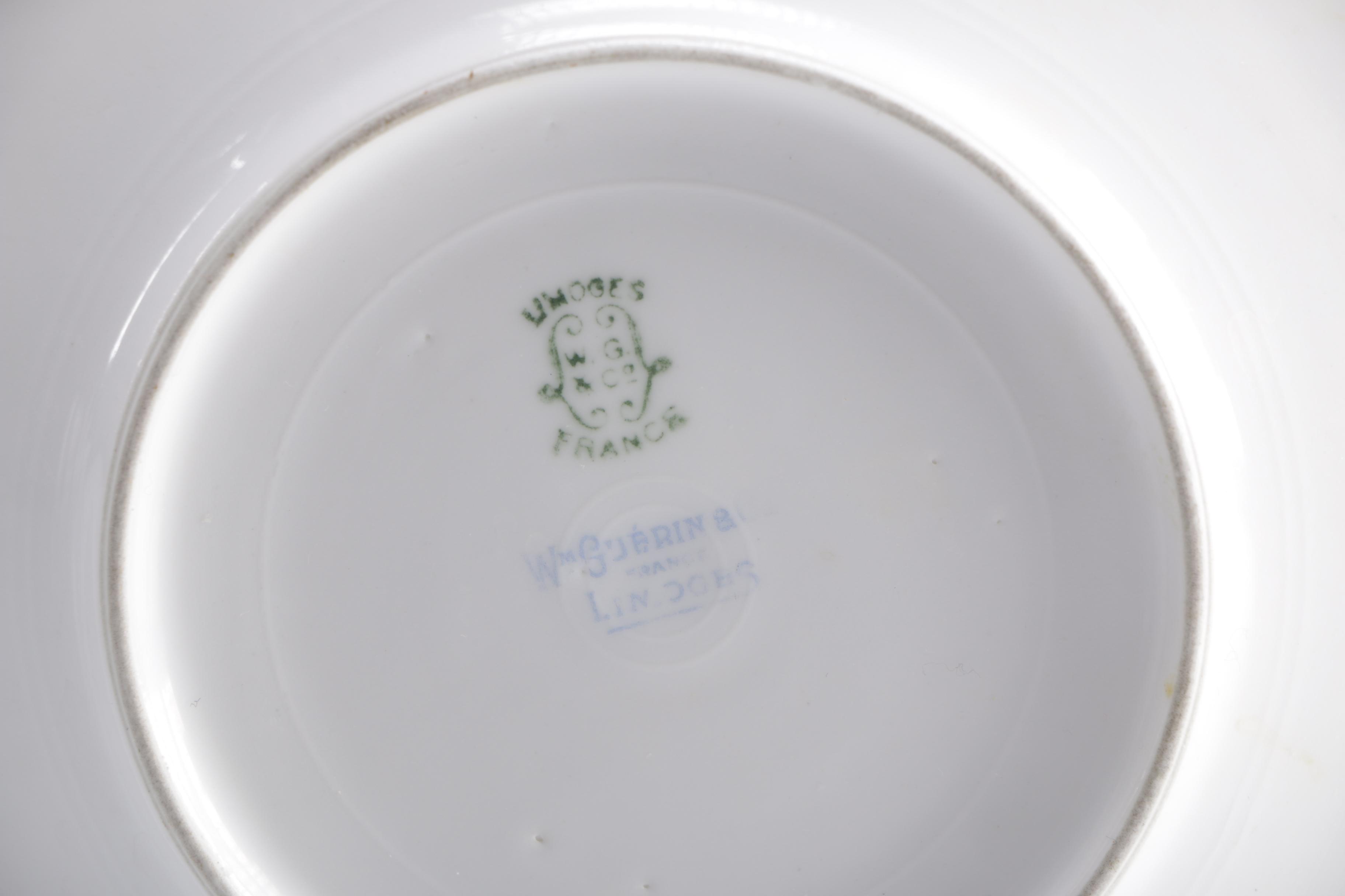 Selection of Porcelain Plates Featuring Haviland