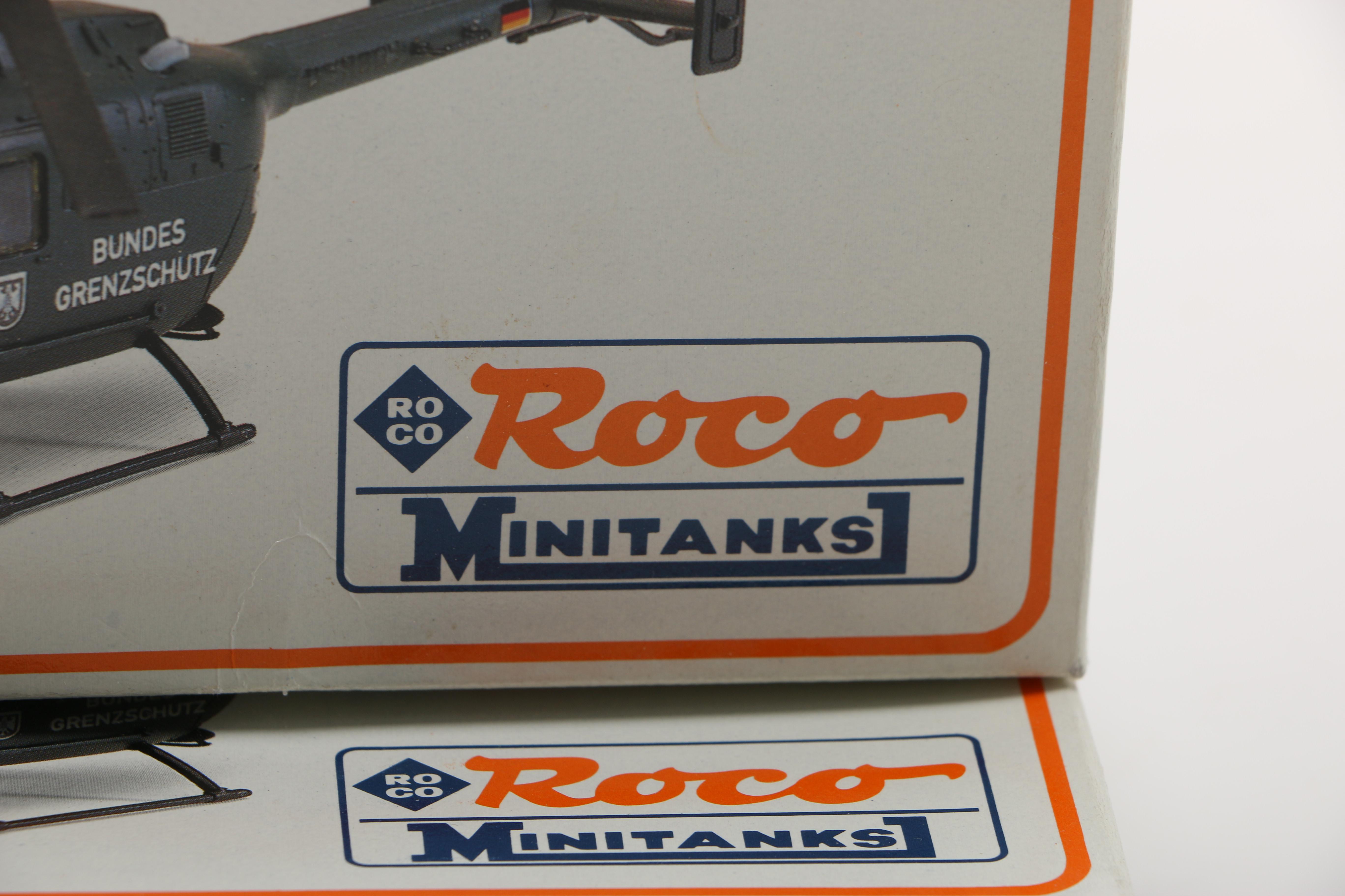 Collection of Roco Minitanks Miniature Vehicles