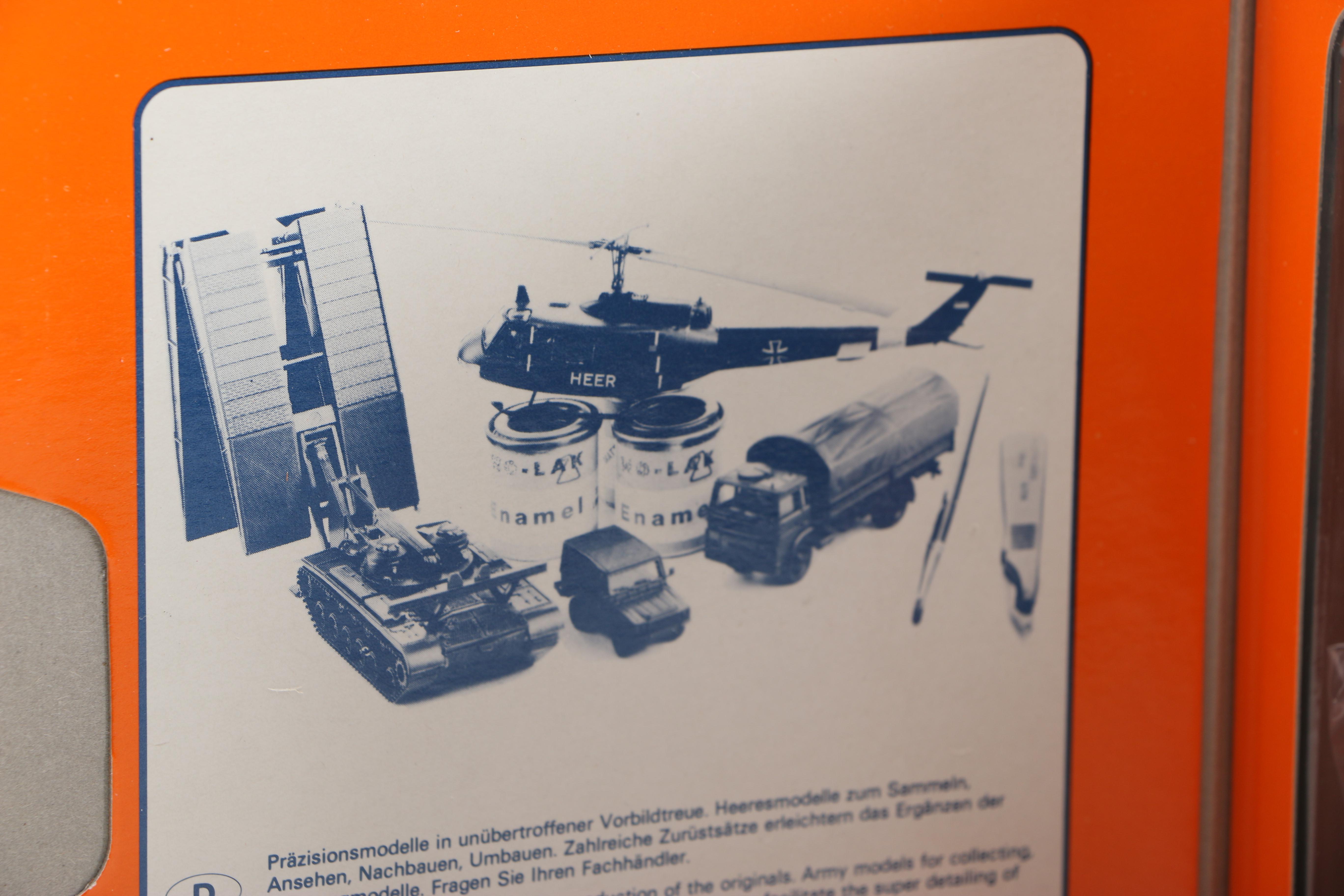 Collection of Roco Minitanks Miniature Vehicles