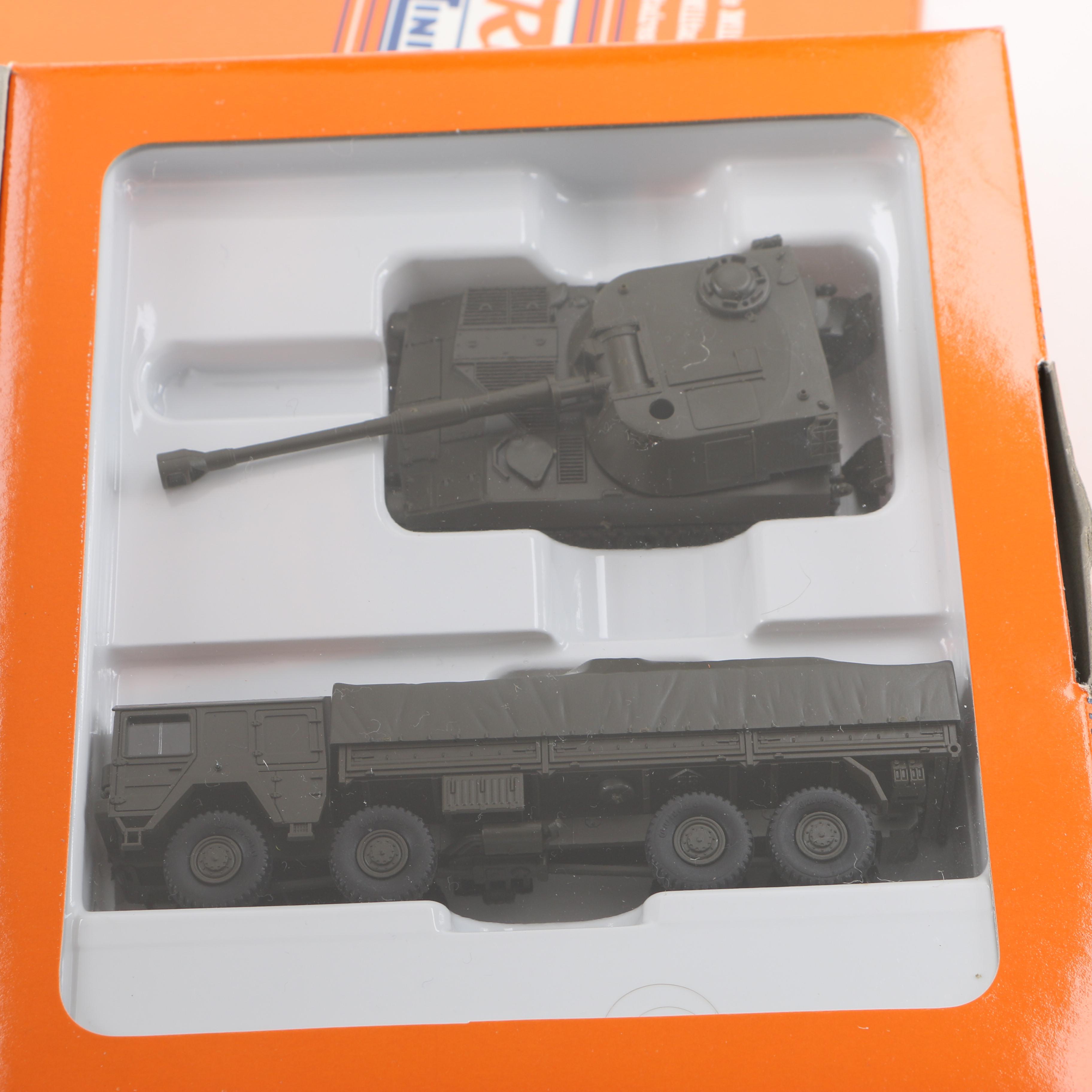 Collection of Roco Minitanks Miniature Vehicles