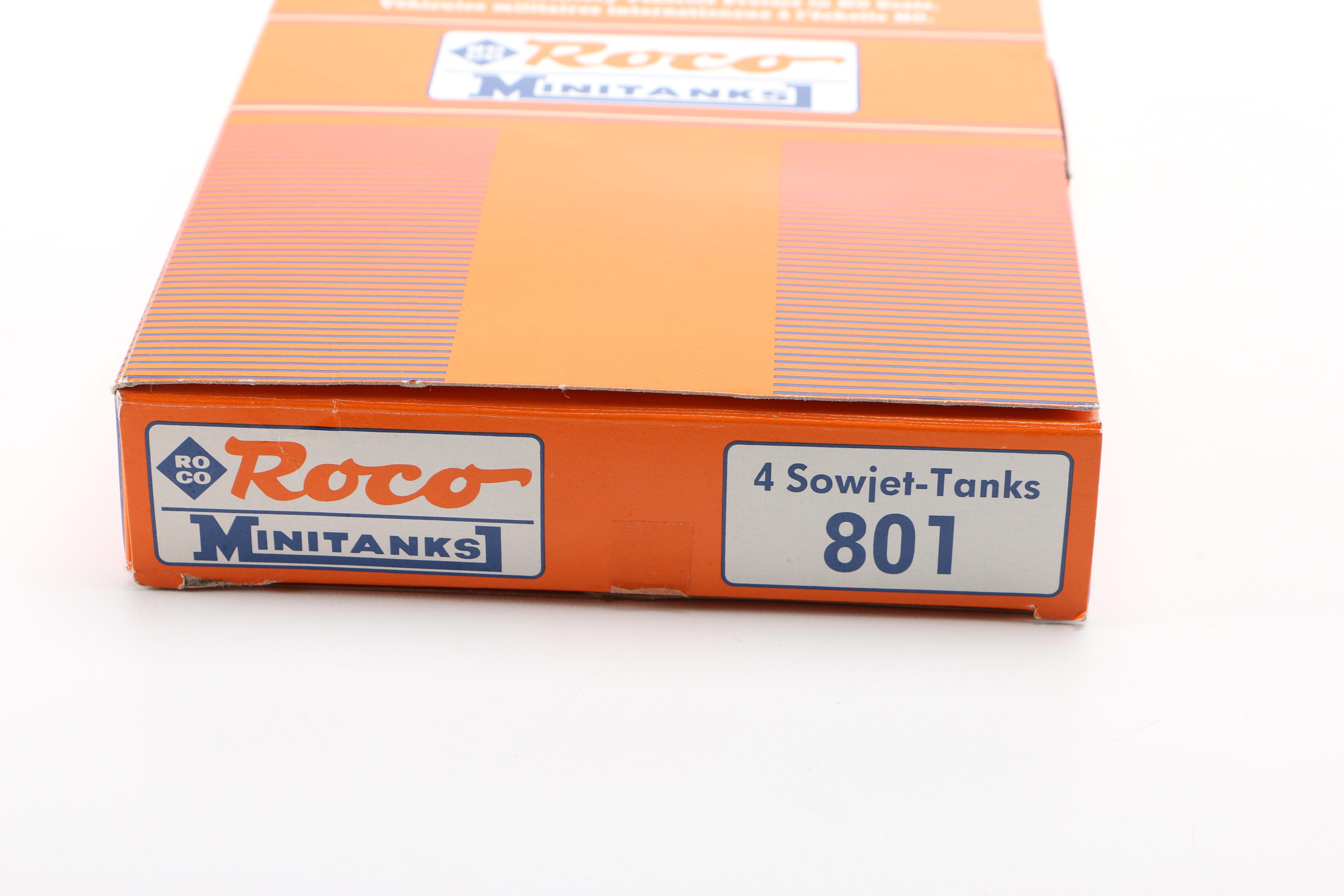 Collection of Roco Minitanks Miniature Vehicles