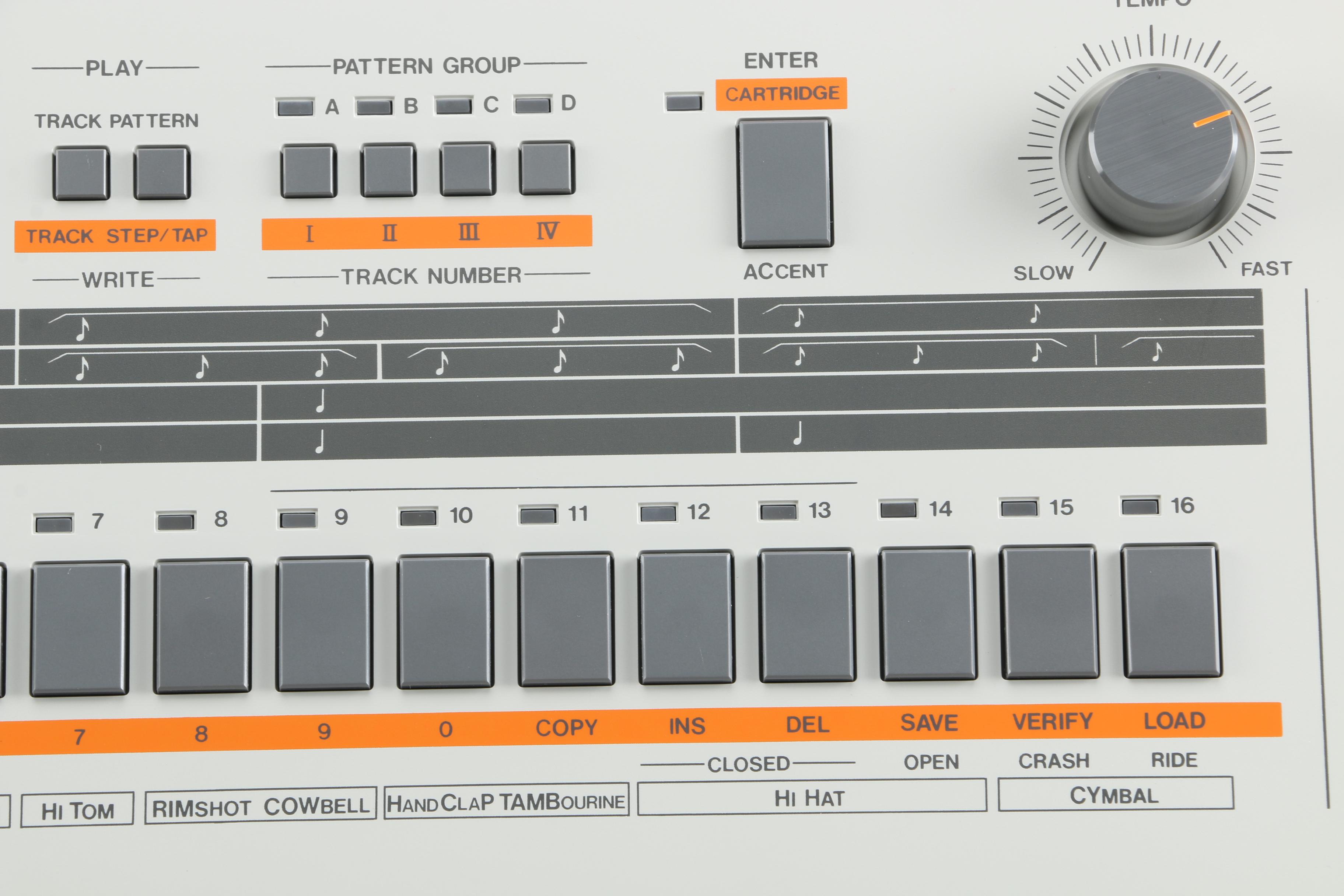 Vintage Roland TR-707 Drum Machine