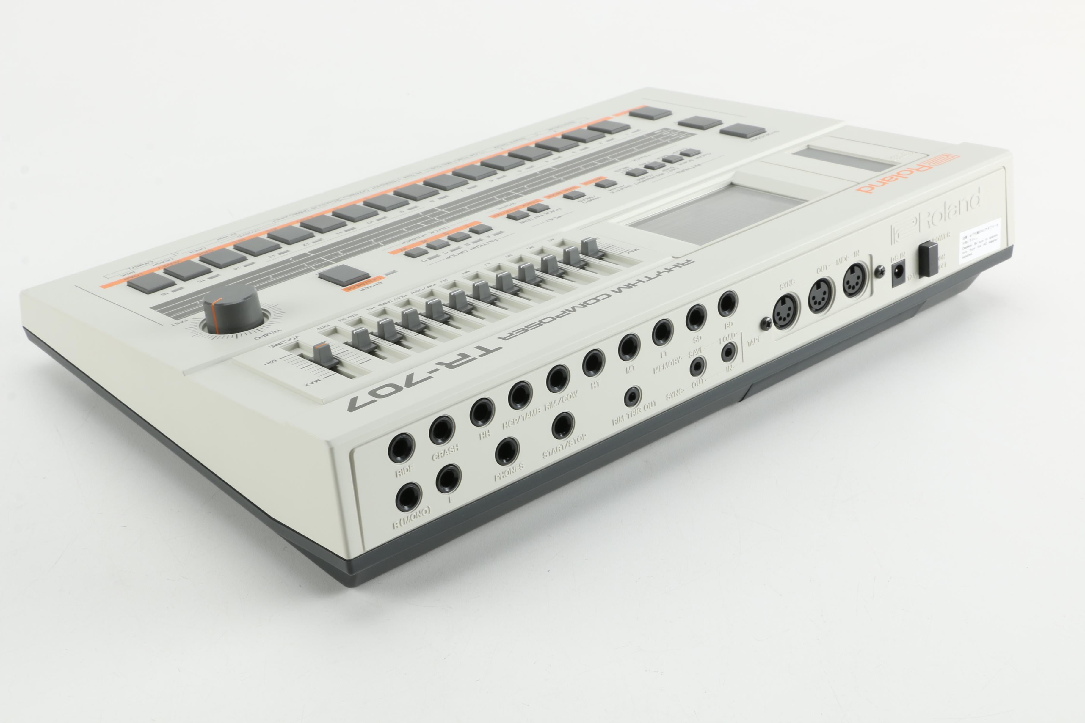Vintage Roland TR-707 Drum Machine