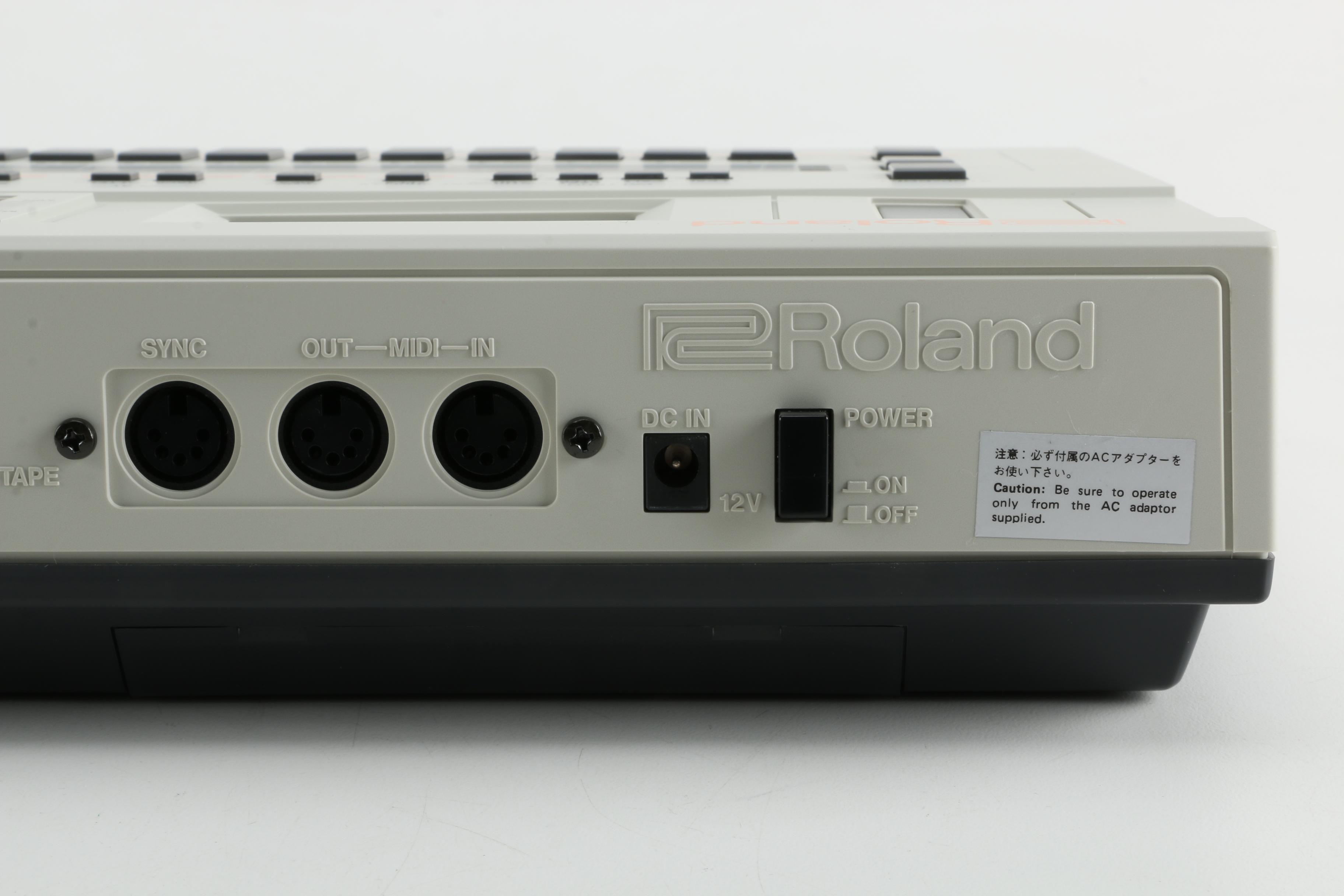 Vintage Roland TR-707 Drum Machine