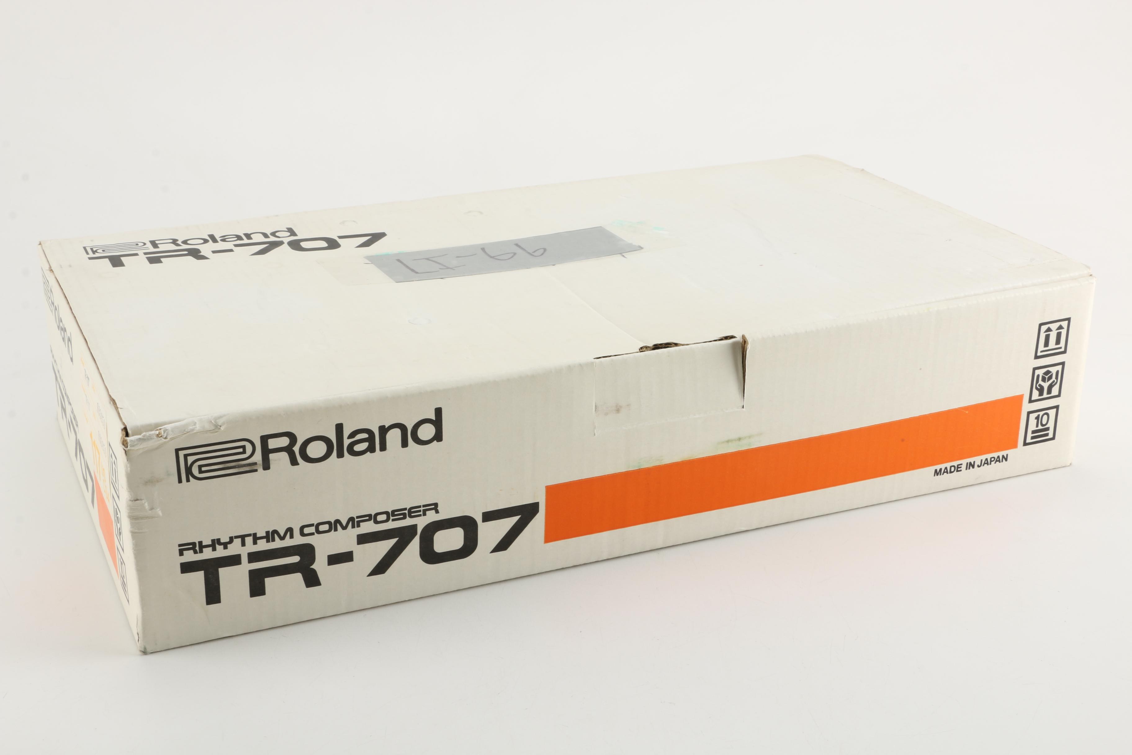 Vintage Roland TR-707 Drum Machine