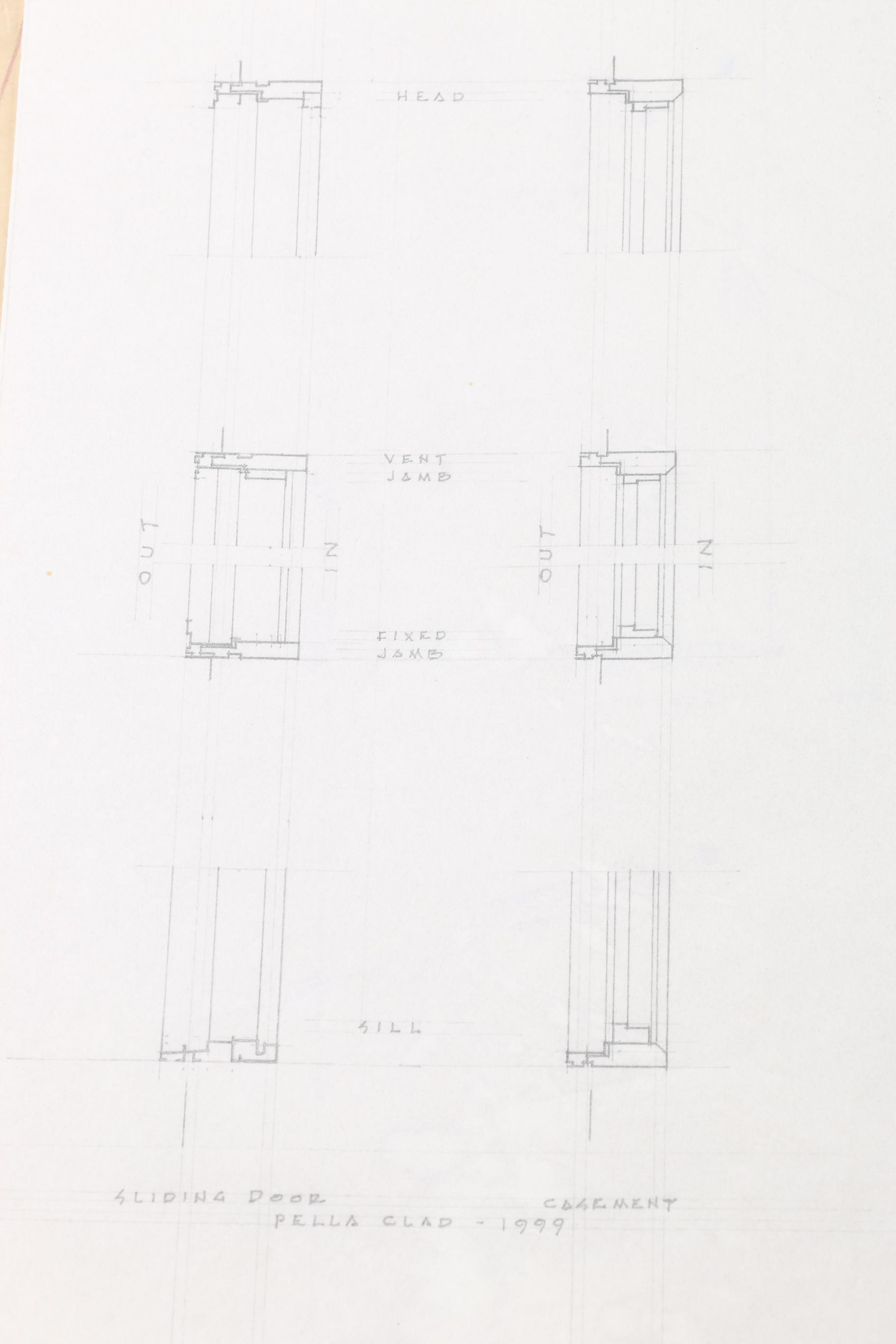 Robert C. Metcalf Mid Century Modern Architectural Plans